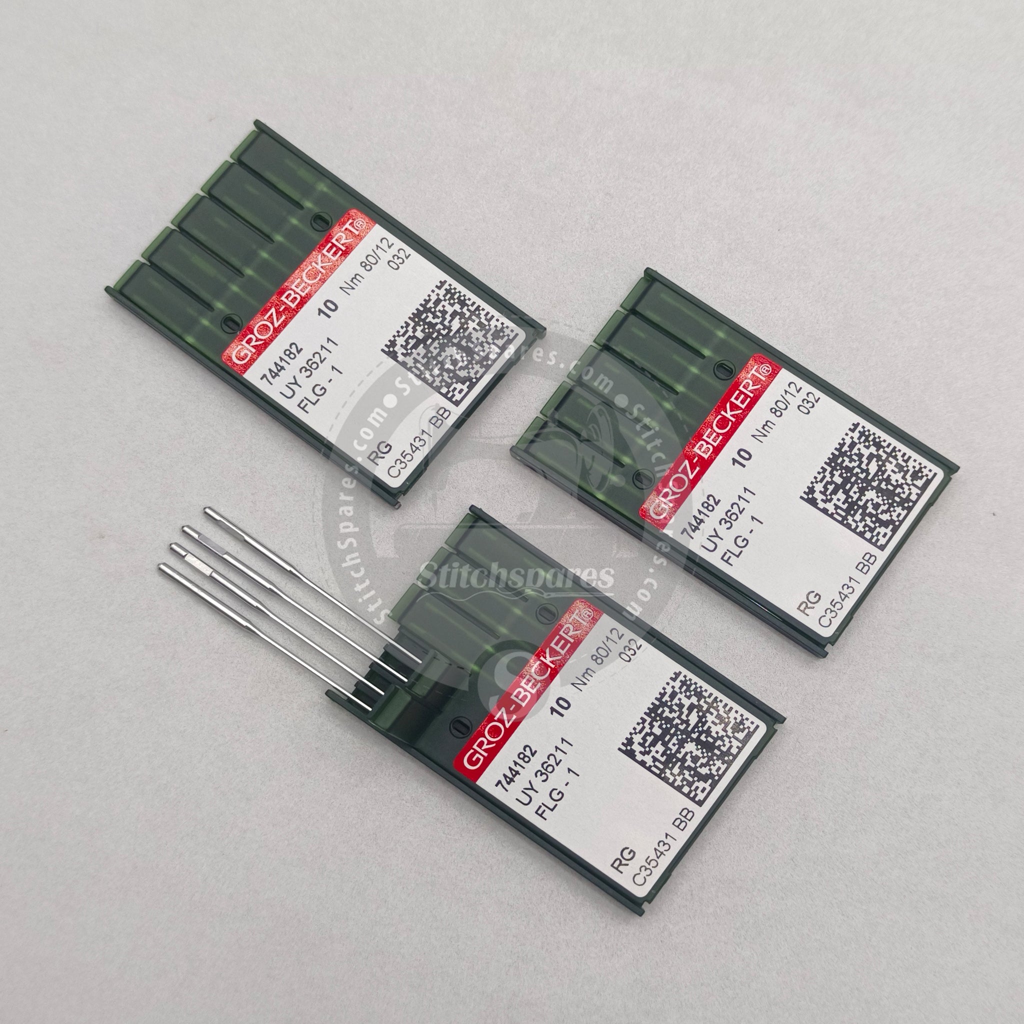 #744182 UY 36211 / FLG-1 Nm 80/12 RG (100Pcs) Groz Beckert Sewing Machine Needles
