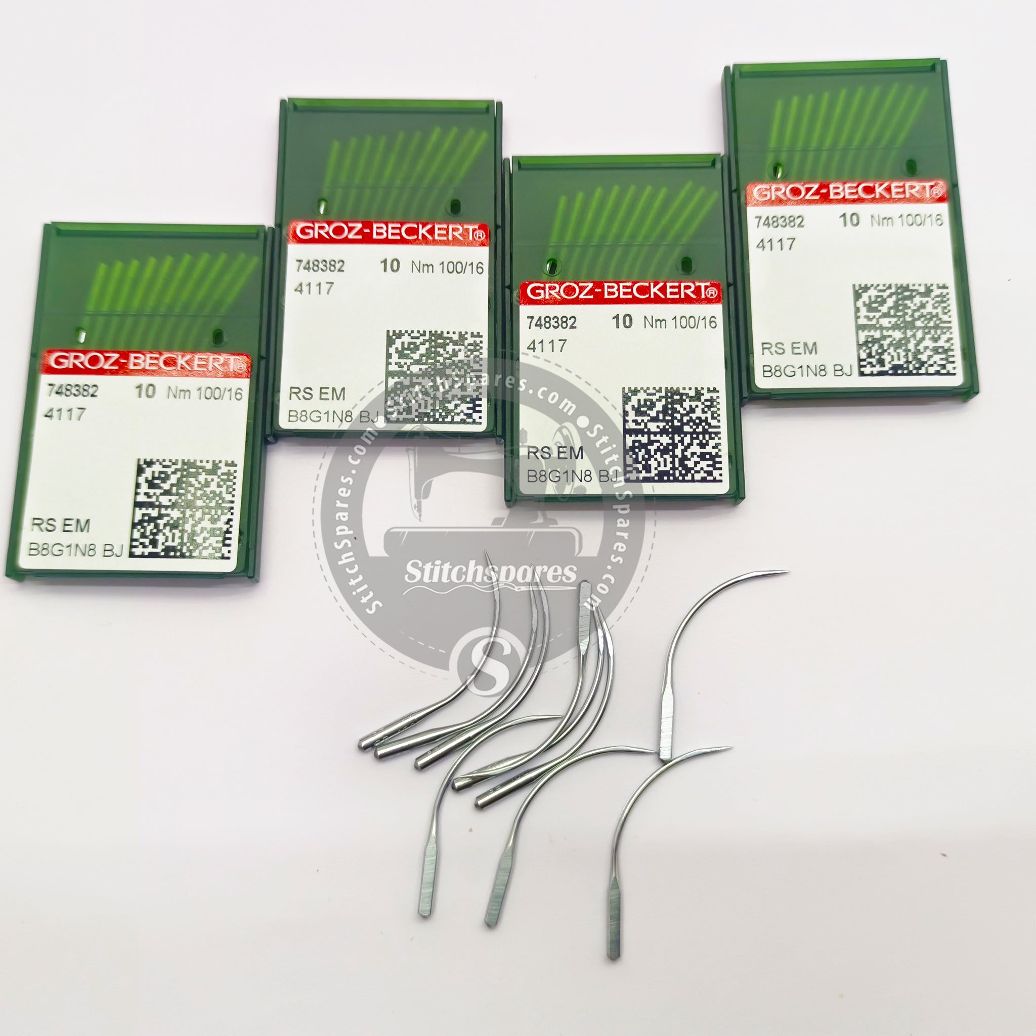 #748382 4117 / SMX4117 NM 100/16 RS EM (PACKING UNIT 100PCS) Groz Beckert Sewing Machine Needle