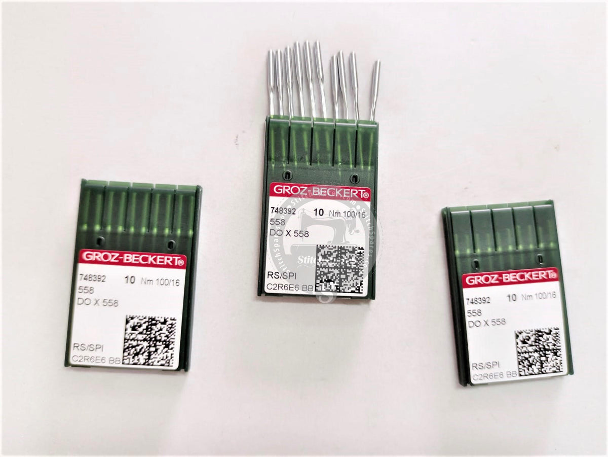 748392 558 / DOX558 Nm 100/16 RS/SPI Groz Beckert Sewing Machine