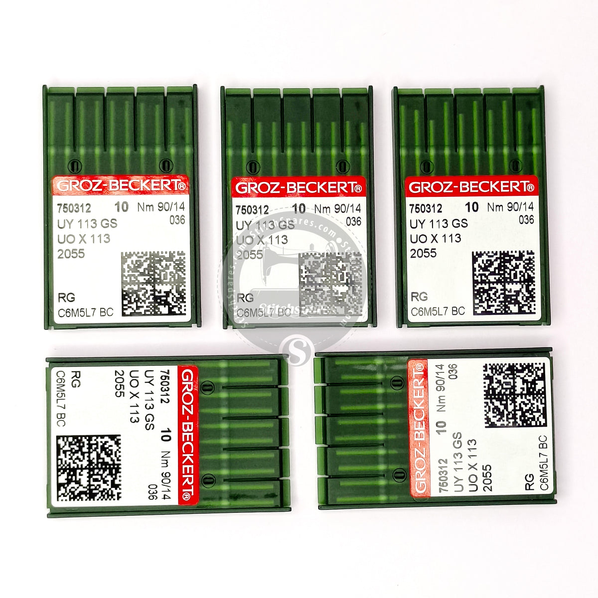 750312 UYX113 GS / UOX113 Nm 90/14 RG Groz beckert Needle Sewing