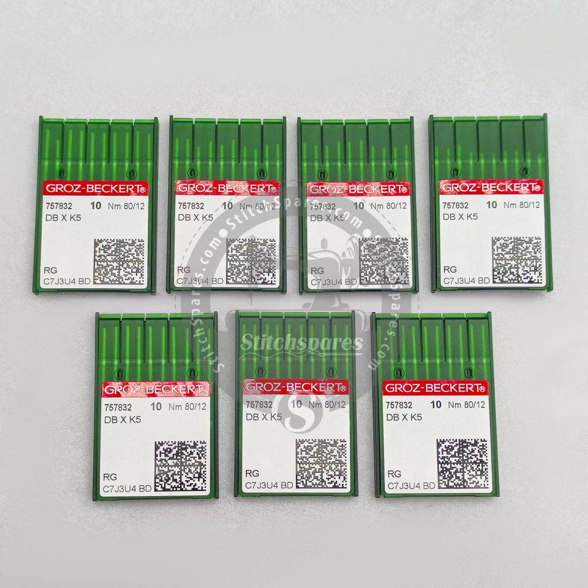 757832 DBXK5 Nm 80/12 RG Groz Beckert Sewing Machine Needle