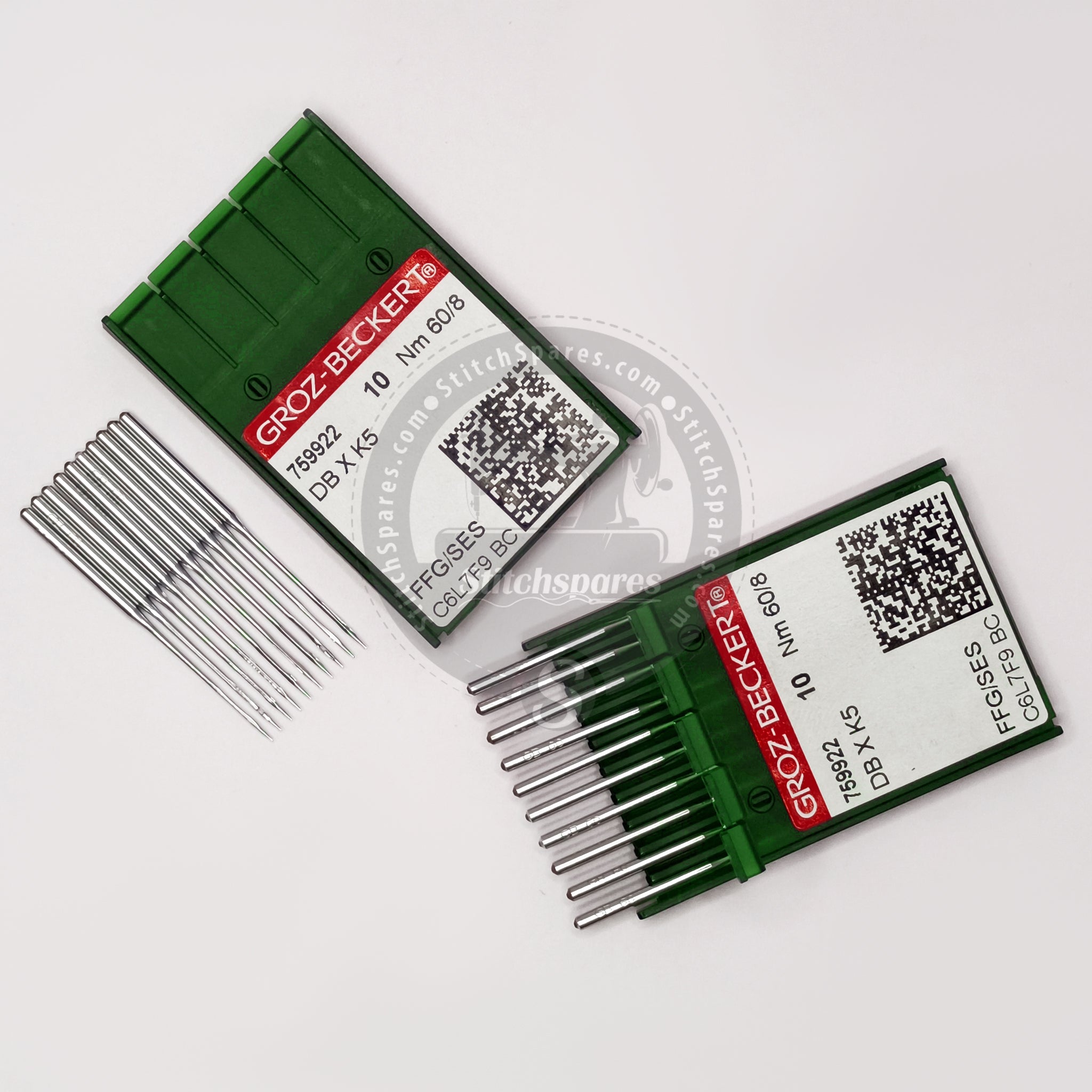 #759922 DBXK5 Nm 60/8 FFG/SES Groz Beckert Sewing Machine Needles