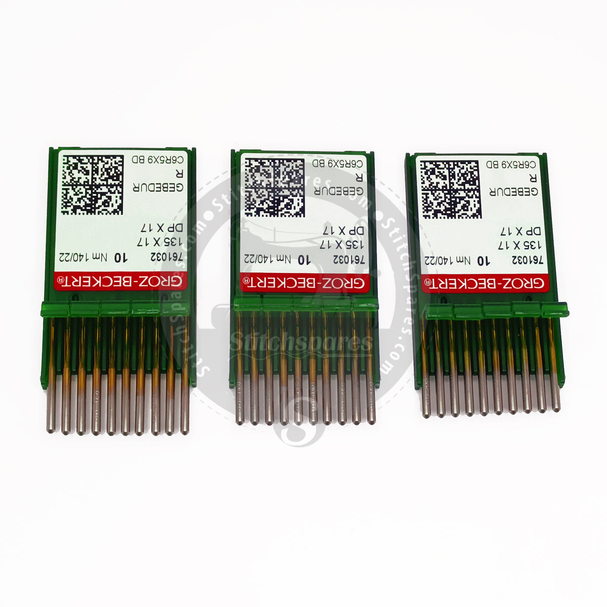 761032 DPX17 Nm 140/22 R GEBRDUR (GOLDEN Tip Titanium Coated) Groz