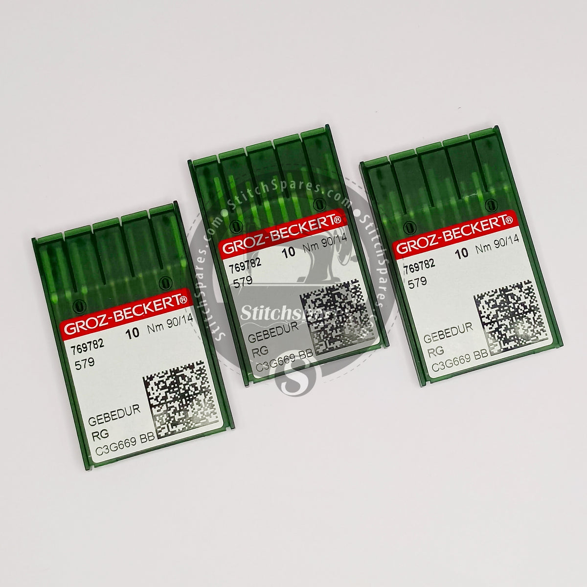 769782 579 GEBEDUR RG Nm 90/14 (100 Needles) Groz-Beckert Sewing