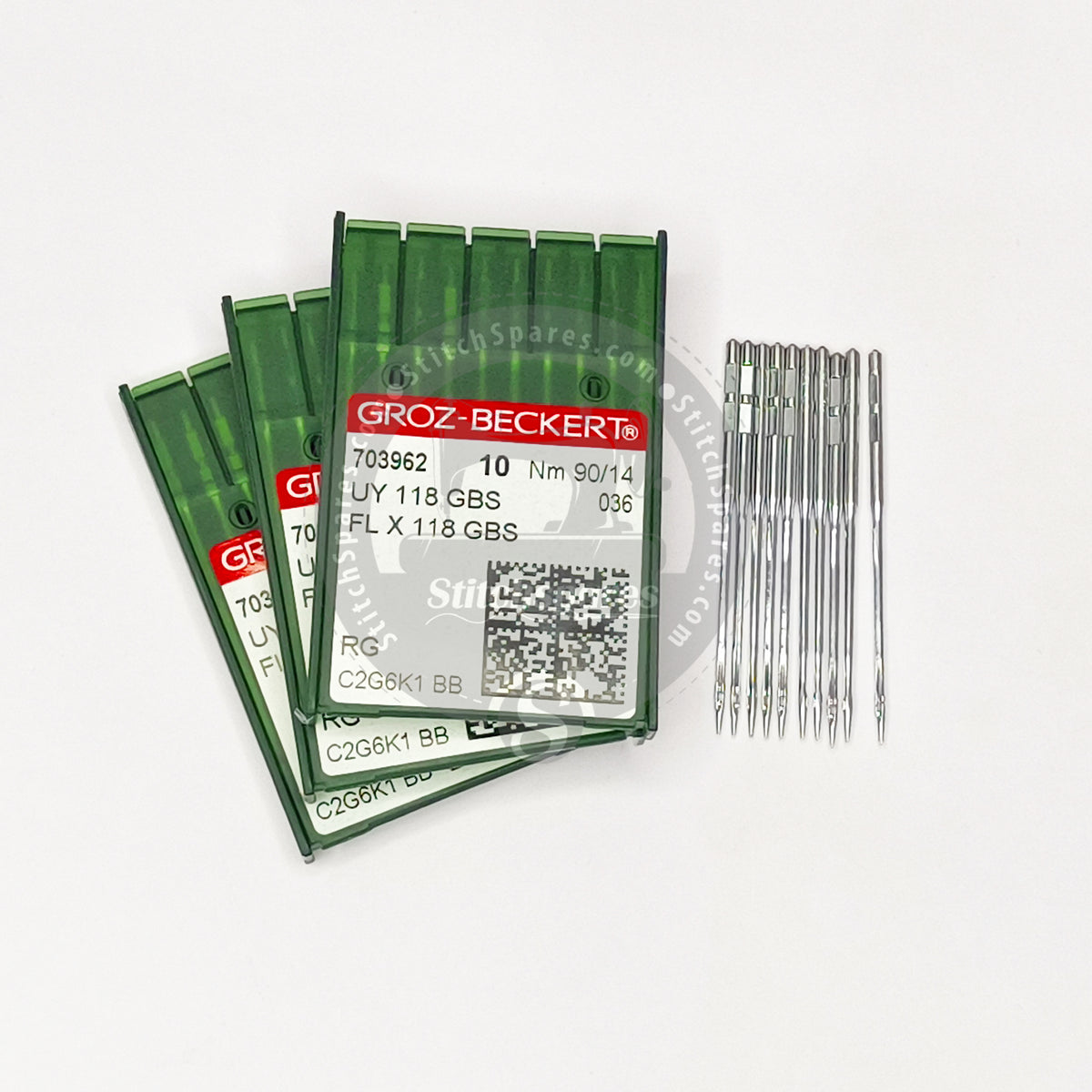 703962 UY 118 GBS FLx118 GBS Nm 90/14 RG Groz Beckert Sewing