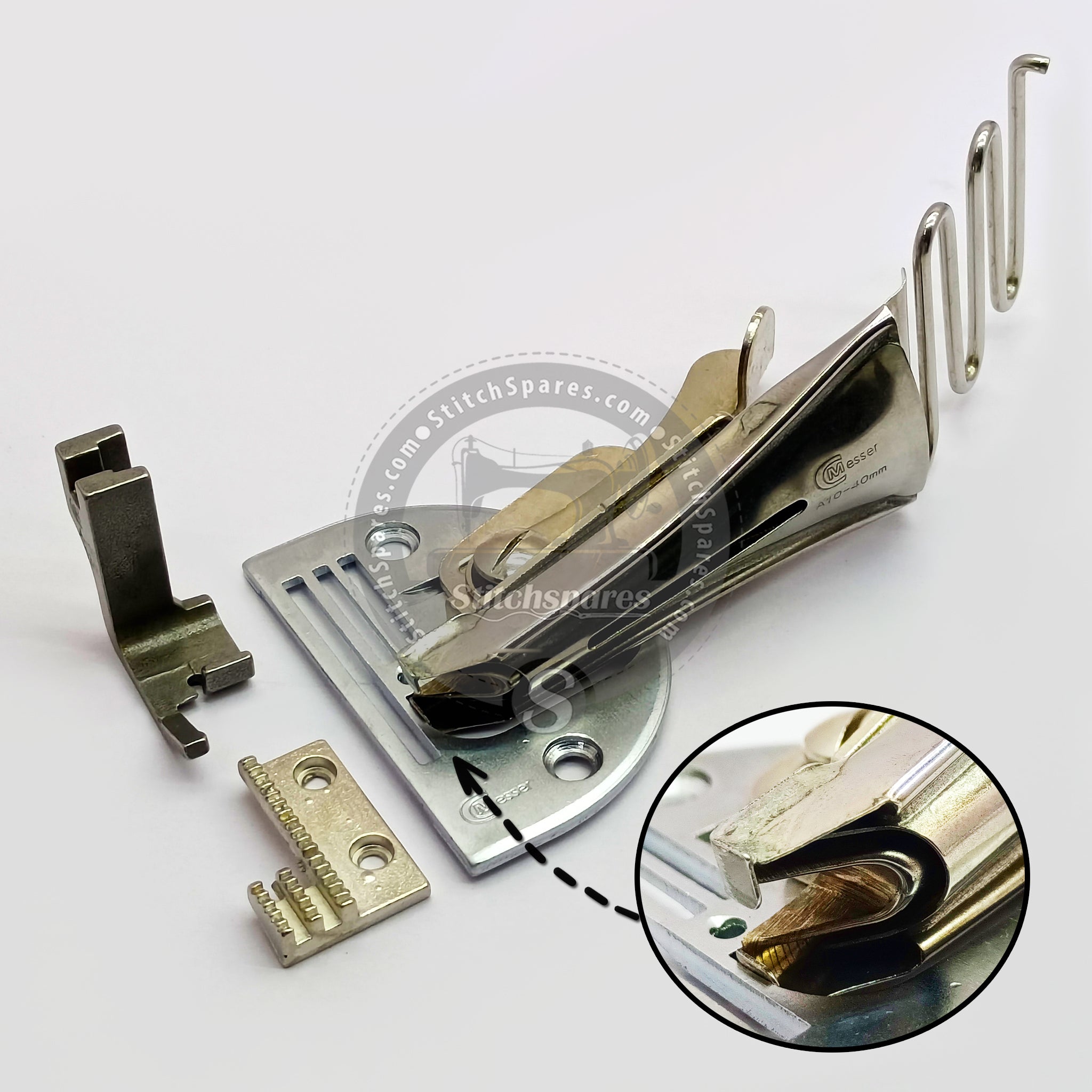 A10 40mm Piping Folder / Binder For JUKI / JACK Industrial Sewing Machine