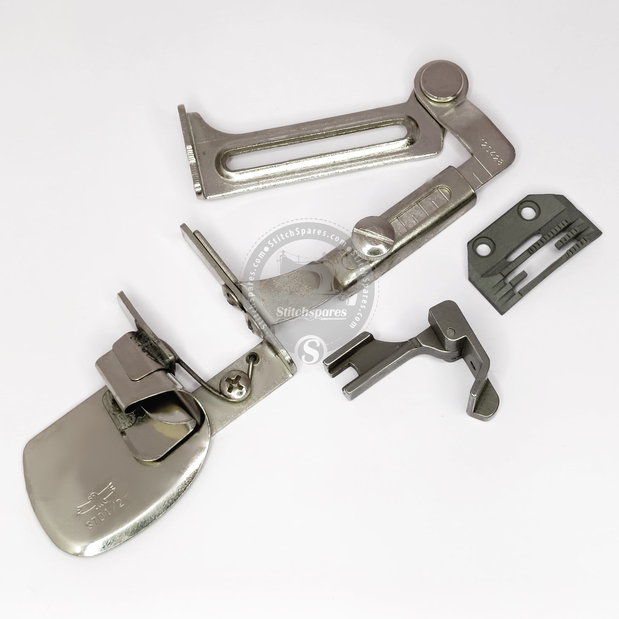 A70 / S70 1/2''Spring Type Swing Hemmer Folder With Gauge Set (Single Needle Lock-Stitch Sewing Machine)