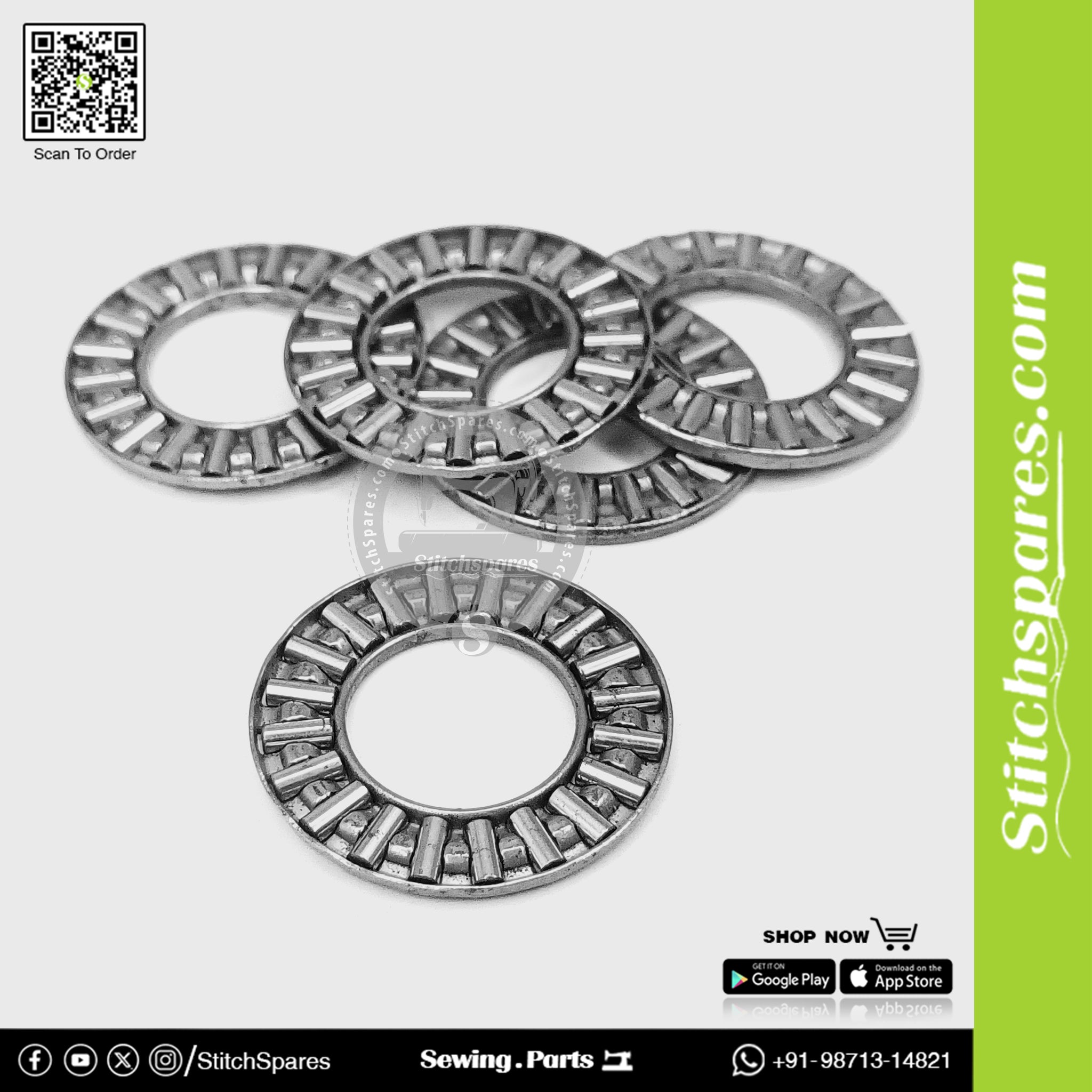 B1211-980-000 Upper Shaft Thurst Bearing Juki Bartacking Machine