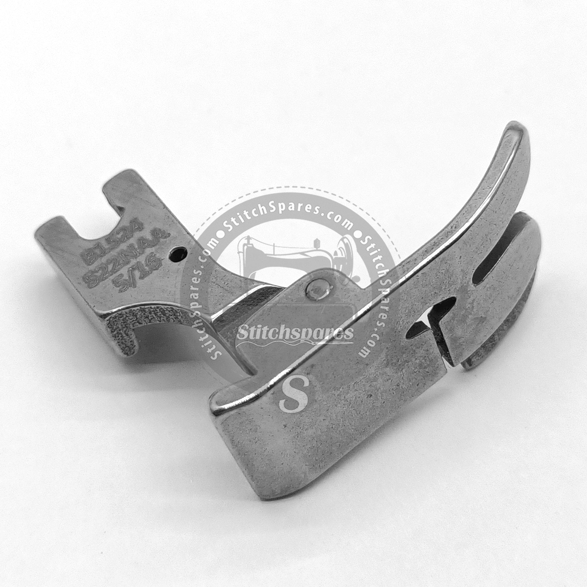 B1524-522-NAA Presser Foot (5/16'') Edge Trimming Machine