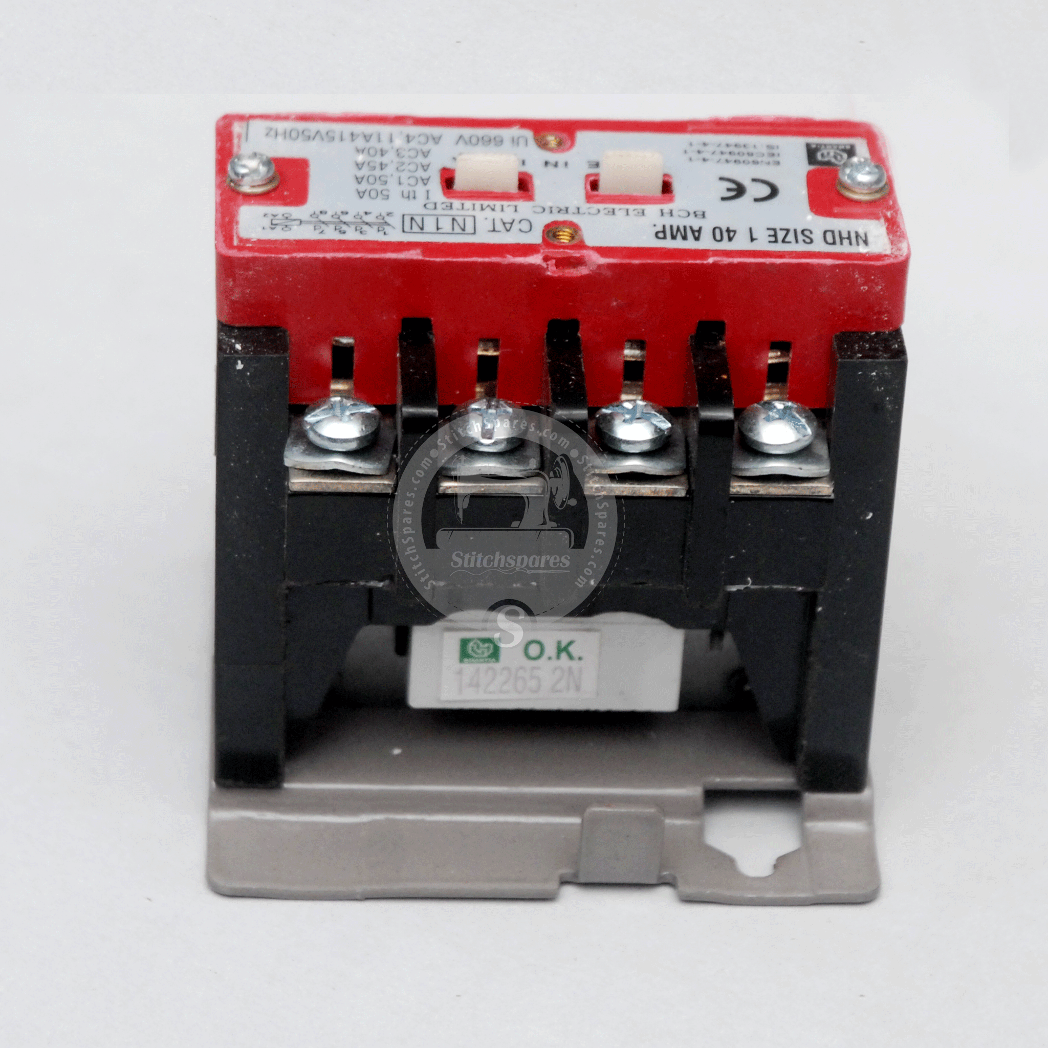Contactor 40 Amp para plancha de vapor industrial