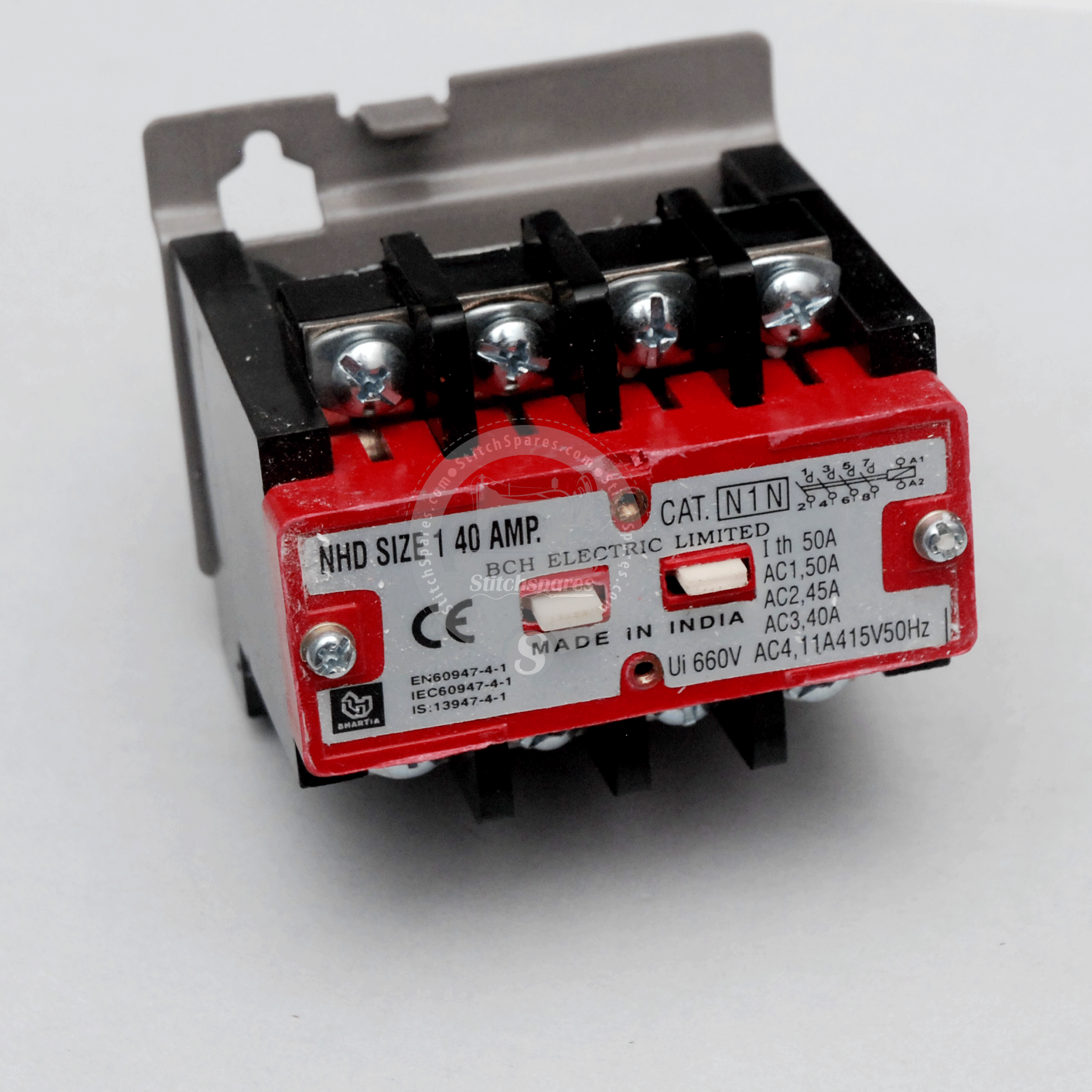 Contactor 40 Amp para plancha de vapor industrial