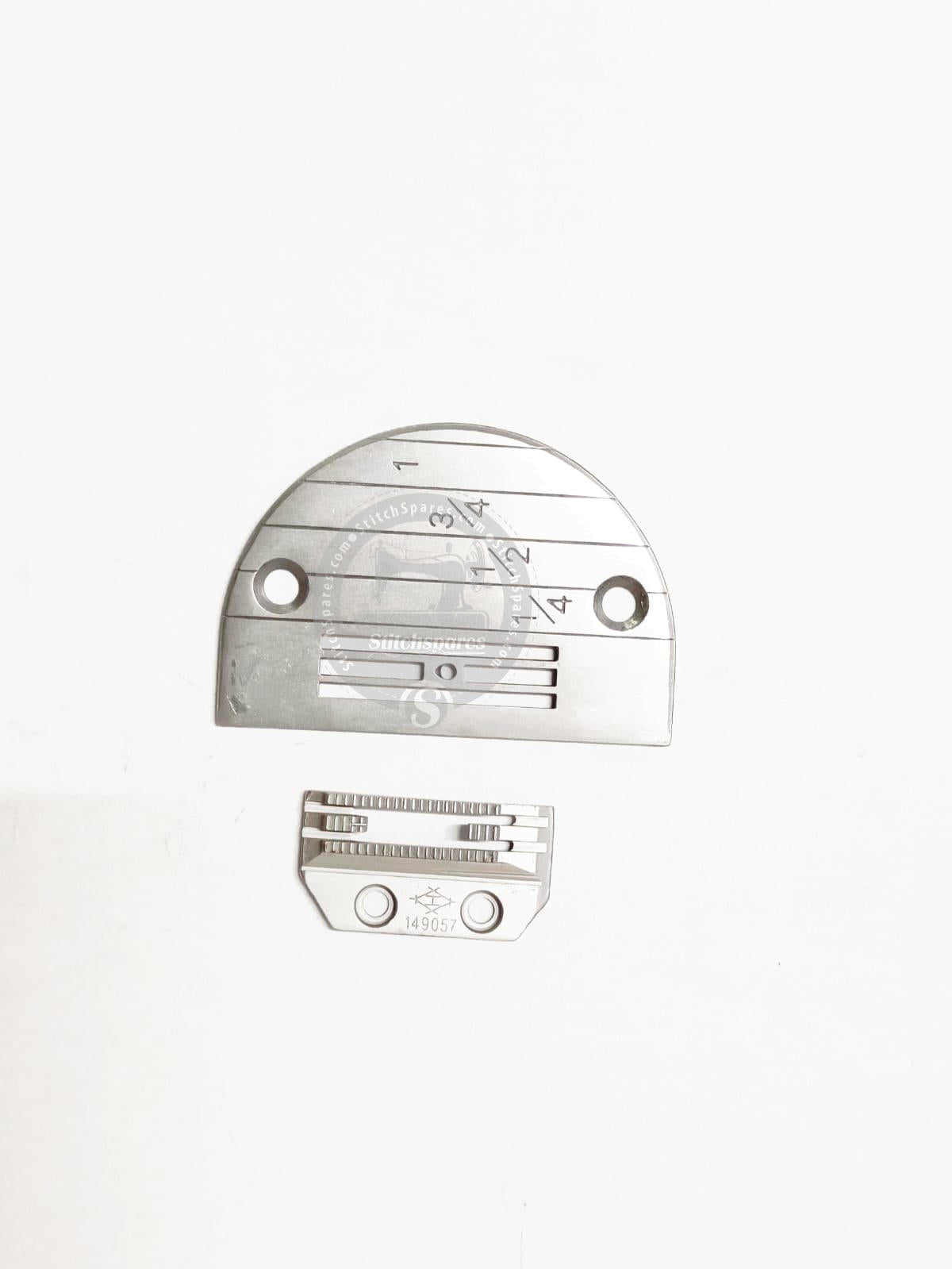 E-20 Needle Plate & Feed dog Set Single Needle Sewing Machine Spare spart