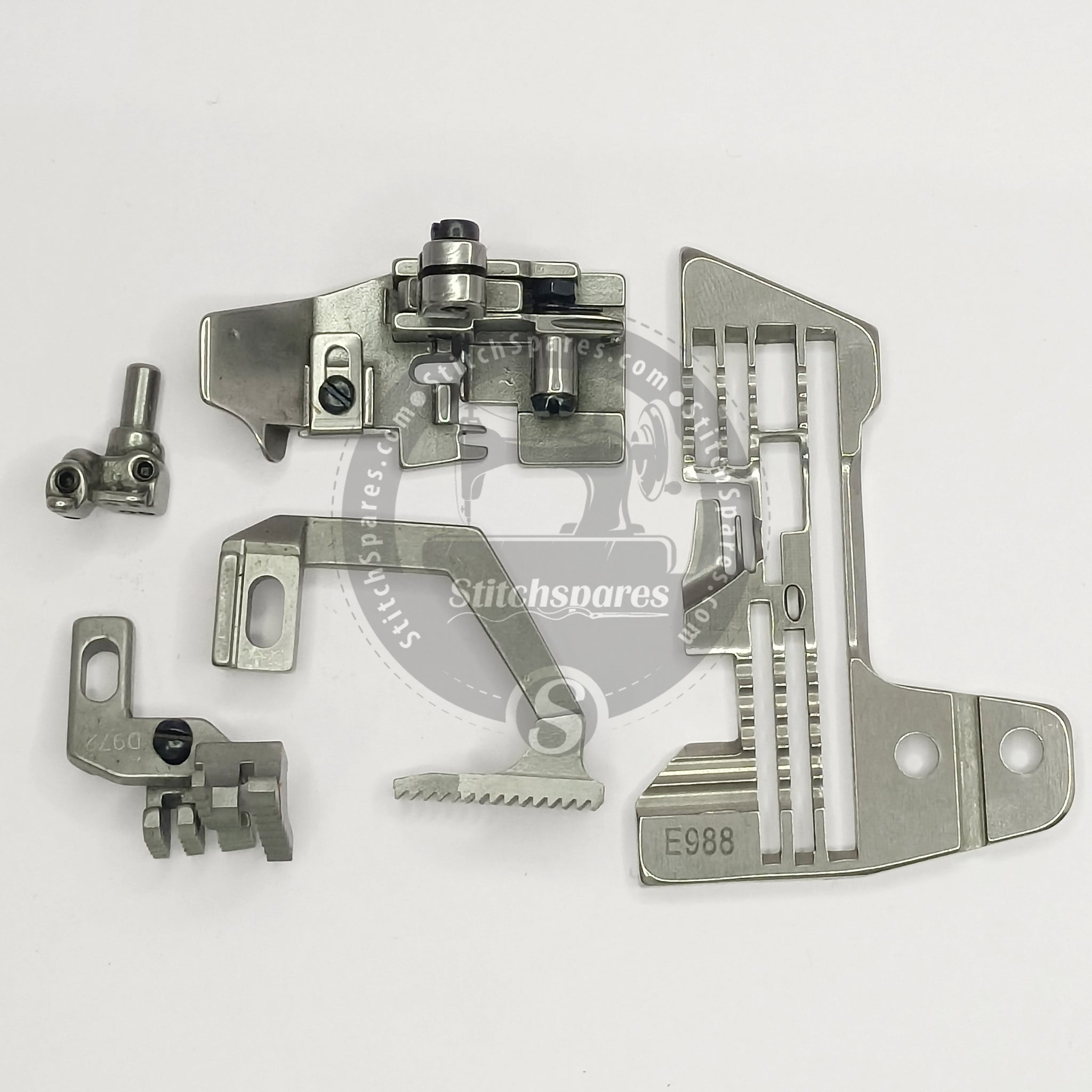 E988 Gauge Set Siruba 767-516m2-524 (5×2×4) Sewing Machine Spare Part