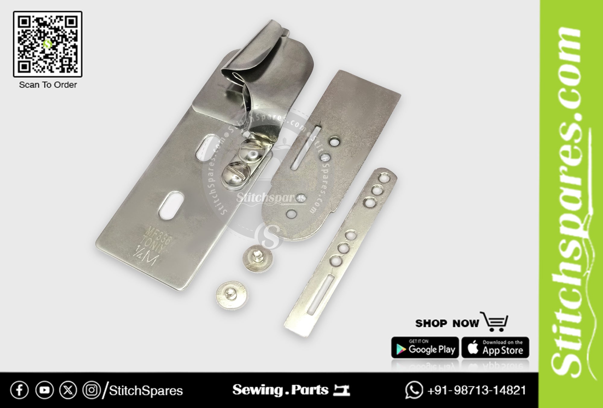 F335 Carpeta de costura lateral (Maquina De Coser Cerradora De Codo)