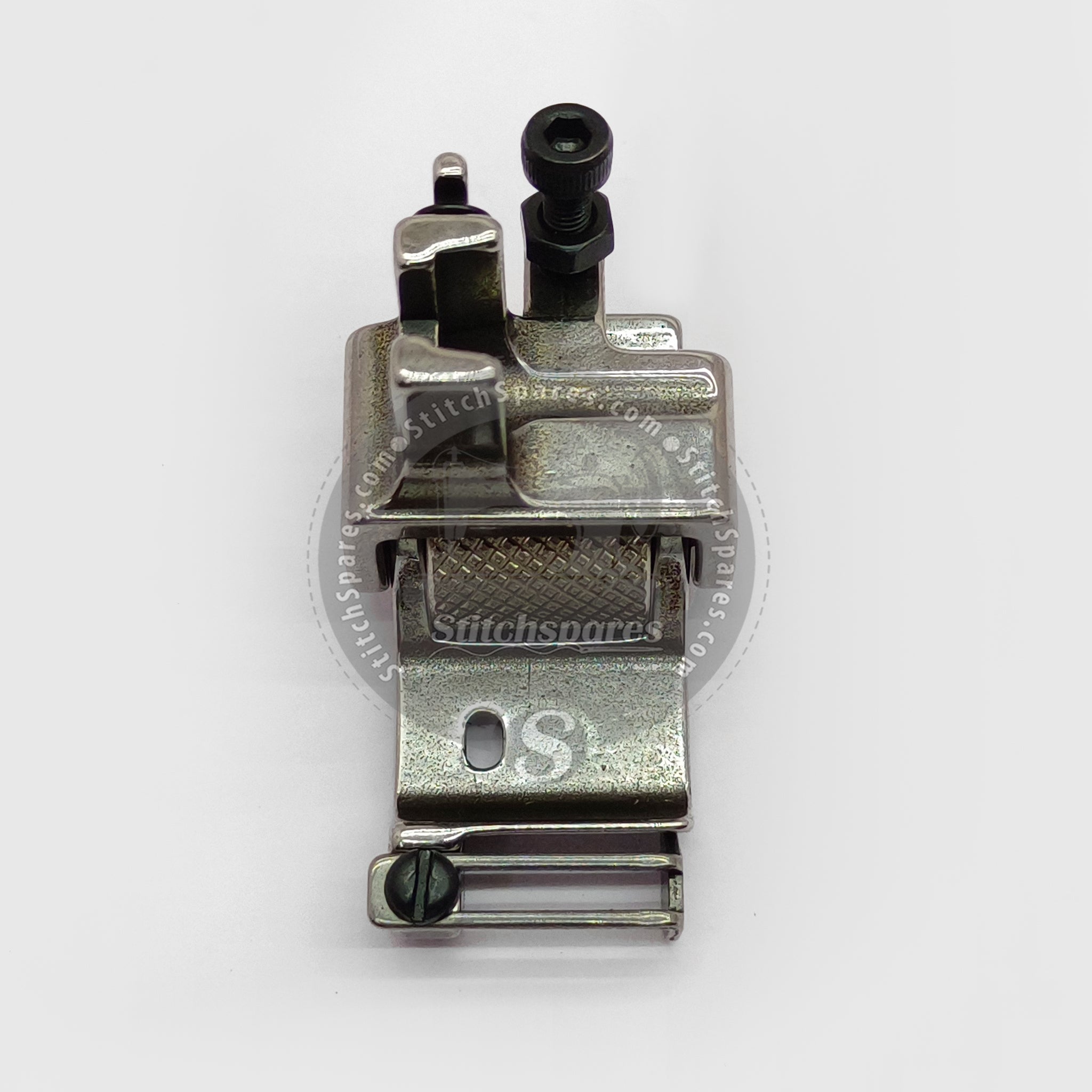 Q5 / X6 Steel Plain Roller Adjustable Neck Tape Attaching Presser Foot