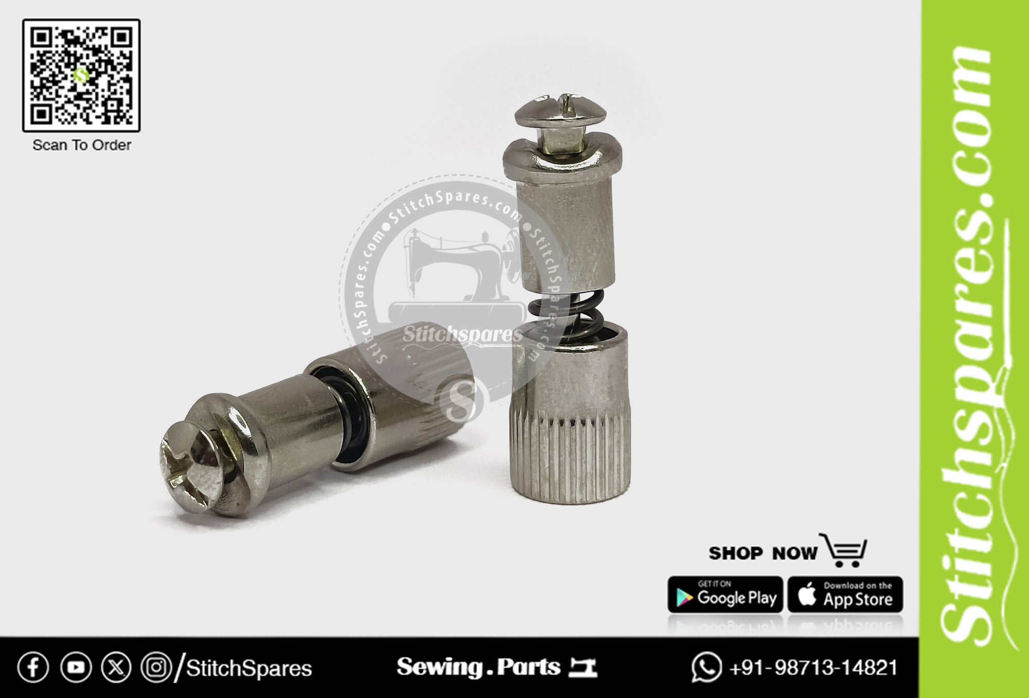 Quick Presser Foot Change Screw For JUKI, JACK, MAQI, ZOJE Industrial Sewing Machine