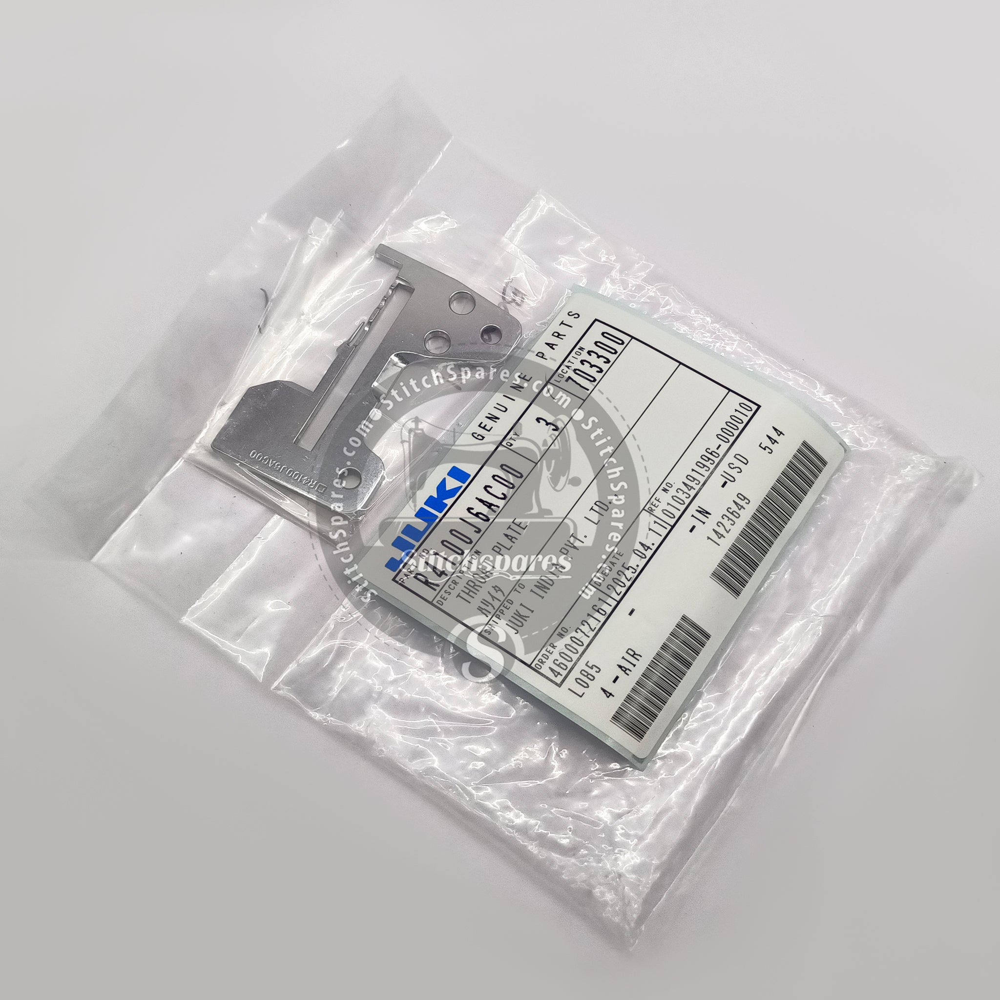 R4100-J6A-C00 Needle Plate (JUKI ORIGINAL) JUKI MO-6904 Overlock Sewing Machine Spare Part