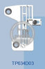 STRONG-H TP-634D03 NEEDLE PLATE KINGTEX SH6034-D03-M45-M45 SEWING MACHINE SPARE PART