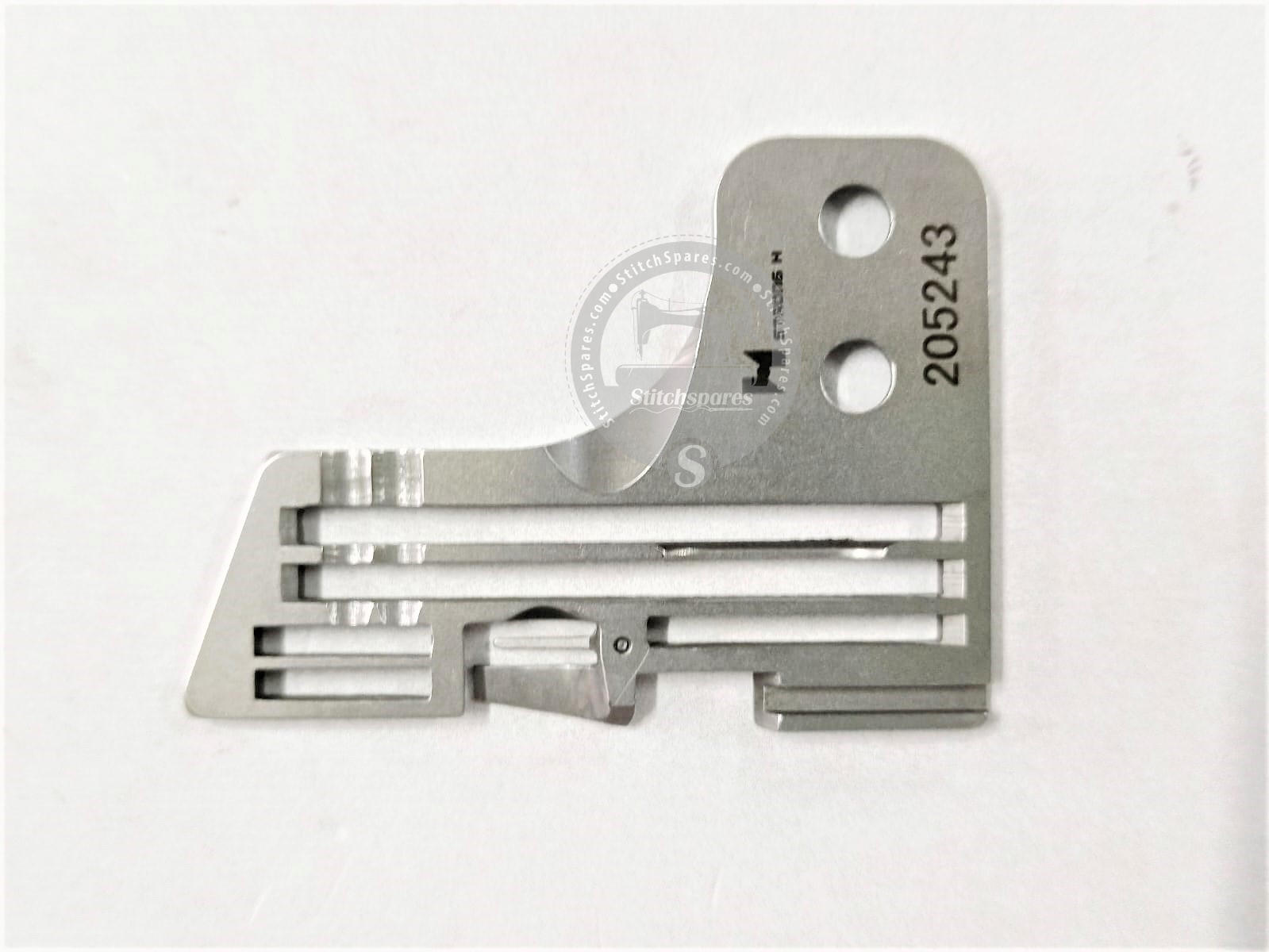 205243 Needle Plate PEGASUS M900 Overlock Sewing Machine Spare Part