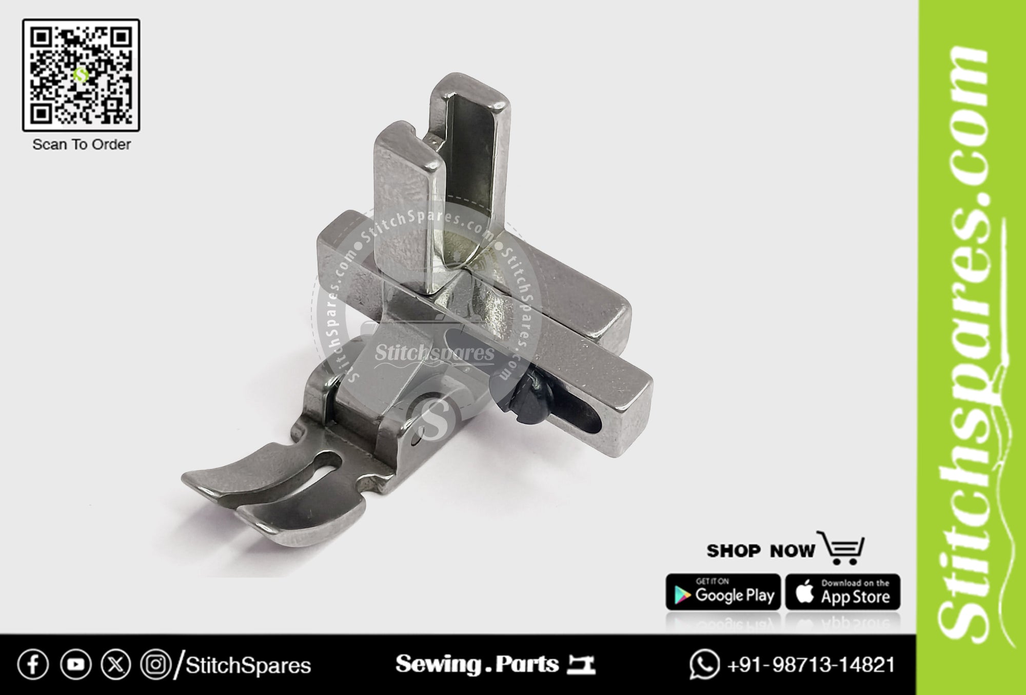 T3 Universal Presser Foot / Adjustable Multi-Use Presser Foot For Juki, Jack, Maqi, Zoje Industrial Sewing Machine