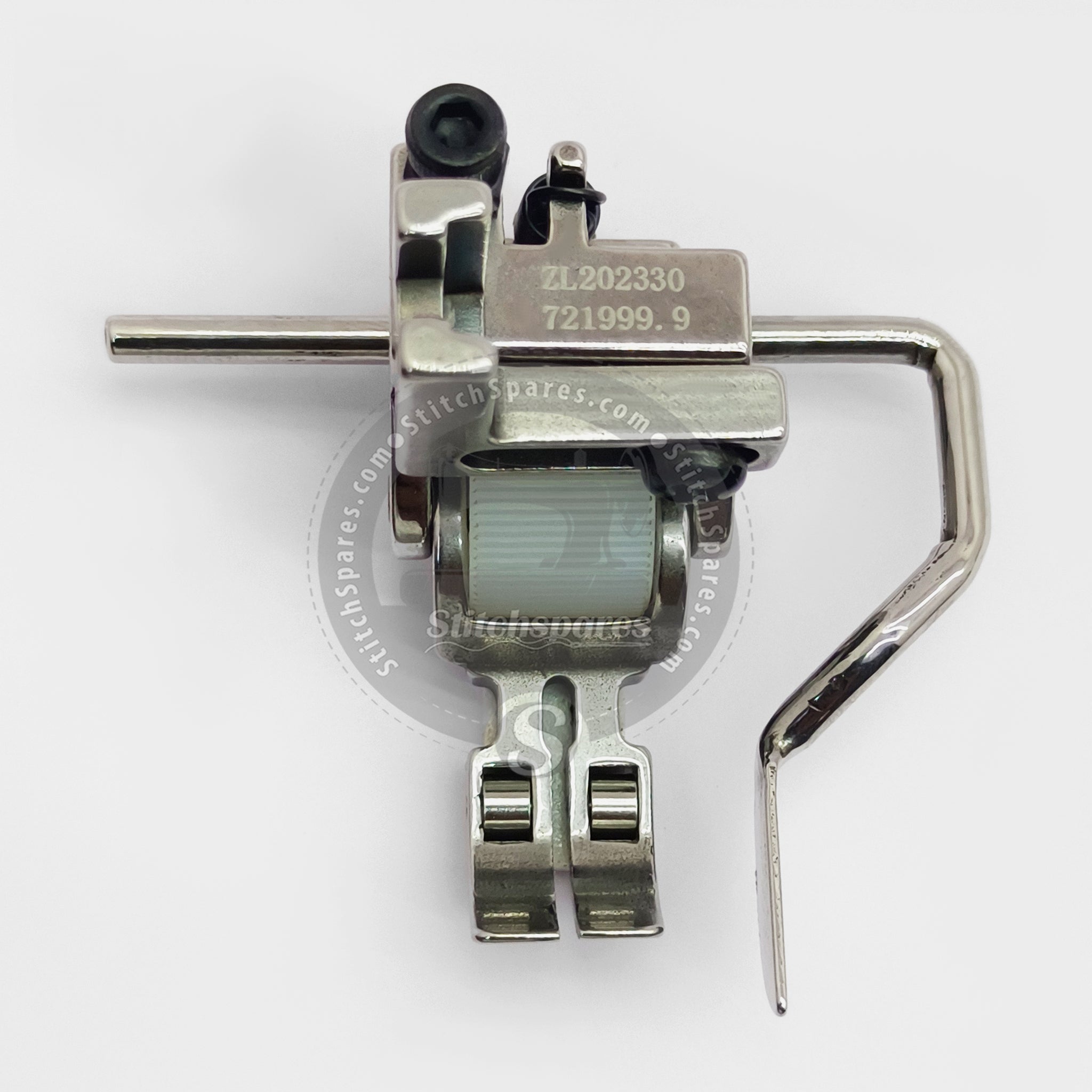 T5 Teflon Teeth Roller With Guide Adjustable Presser Foot JUKI/JACK Single Needle Sewing Machine