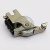 T88 Plain Steel Roller Zip Attaching Adjustable Presser Foot For JUKI/JACK Single Needle Machine