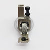 T88 Plain Steel Roller Zip Attaching Adjustable Presser Foot For JUKI/JACK Single Needle Machine