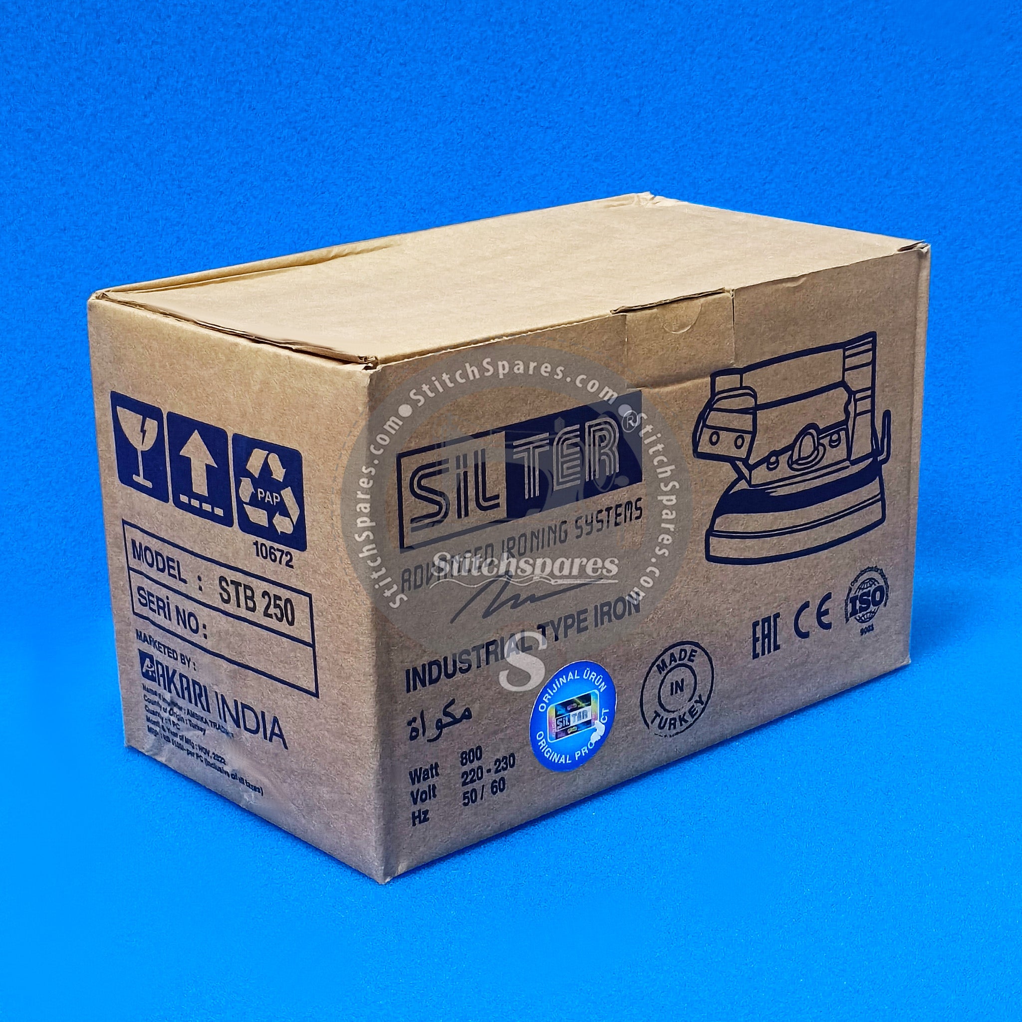 Turkey STB-250 SHILTER Steam Press