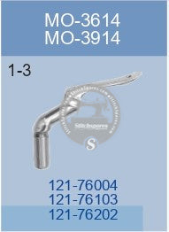 121-76004  121-76103  121-76202 UPPER LOOPER JUKI  MO-3614  MO-3914 SEWING MACHINE SPARE PARTS