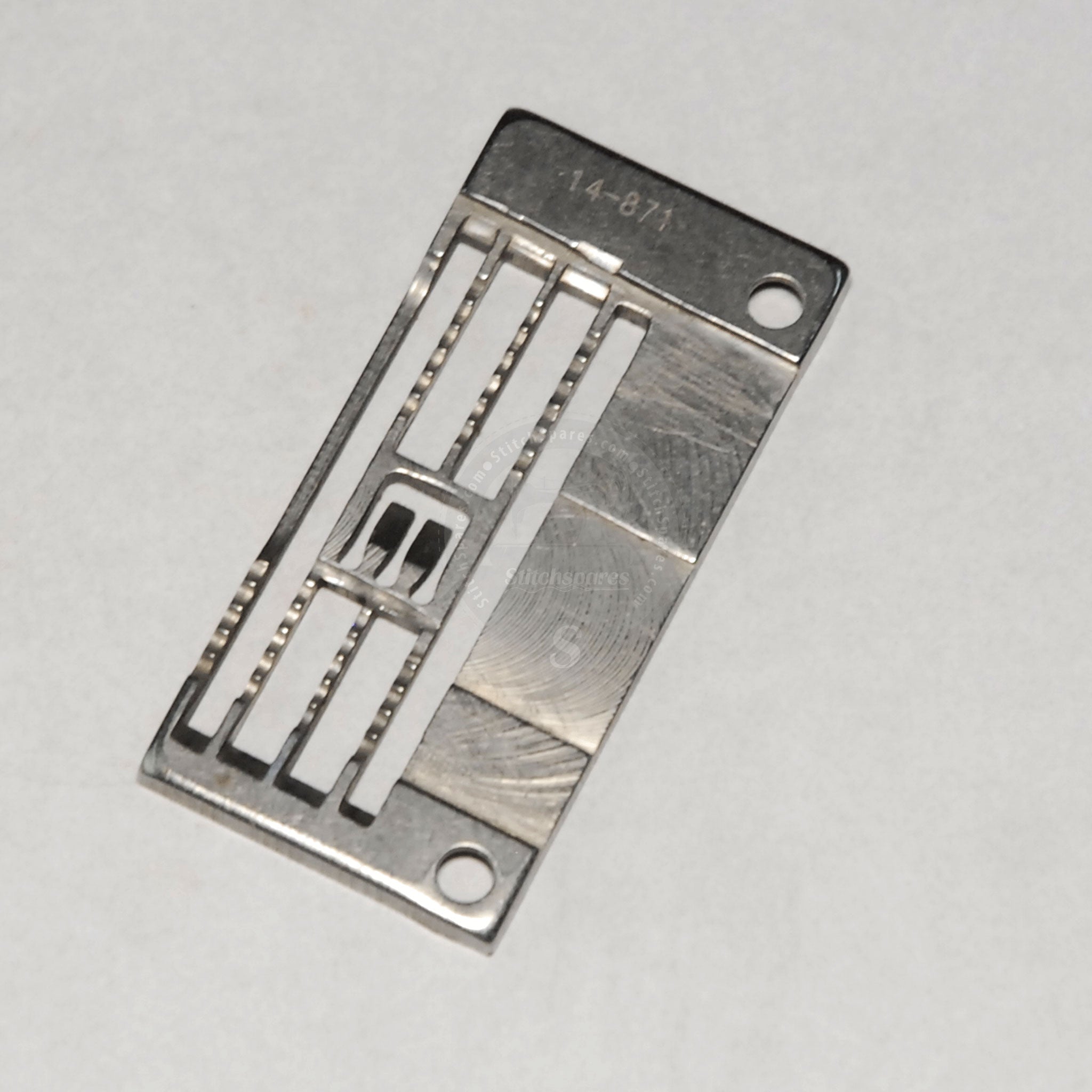 14-871 Needle Plate Kansai Faltbed Interlock (Flatlock) Machine