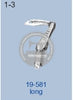 19-581 LONG LOOPER KANSAI SPECIAL DLR-1508 Sewing Machine Spare Parts