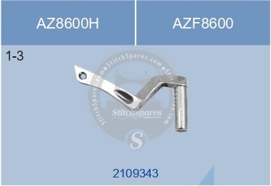 2109343 UPPER LOOPER YAMATO AZ-8600H -AZF8600 SEWING MACHINE SPARE