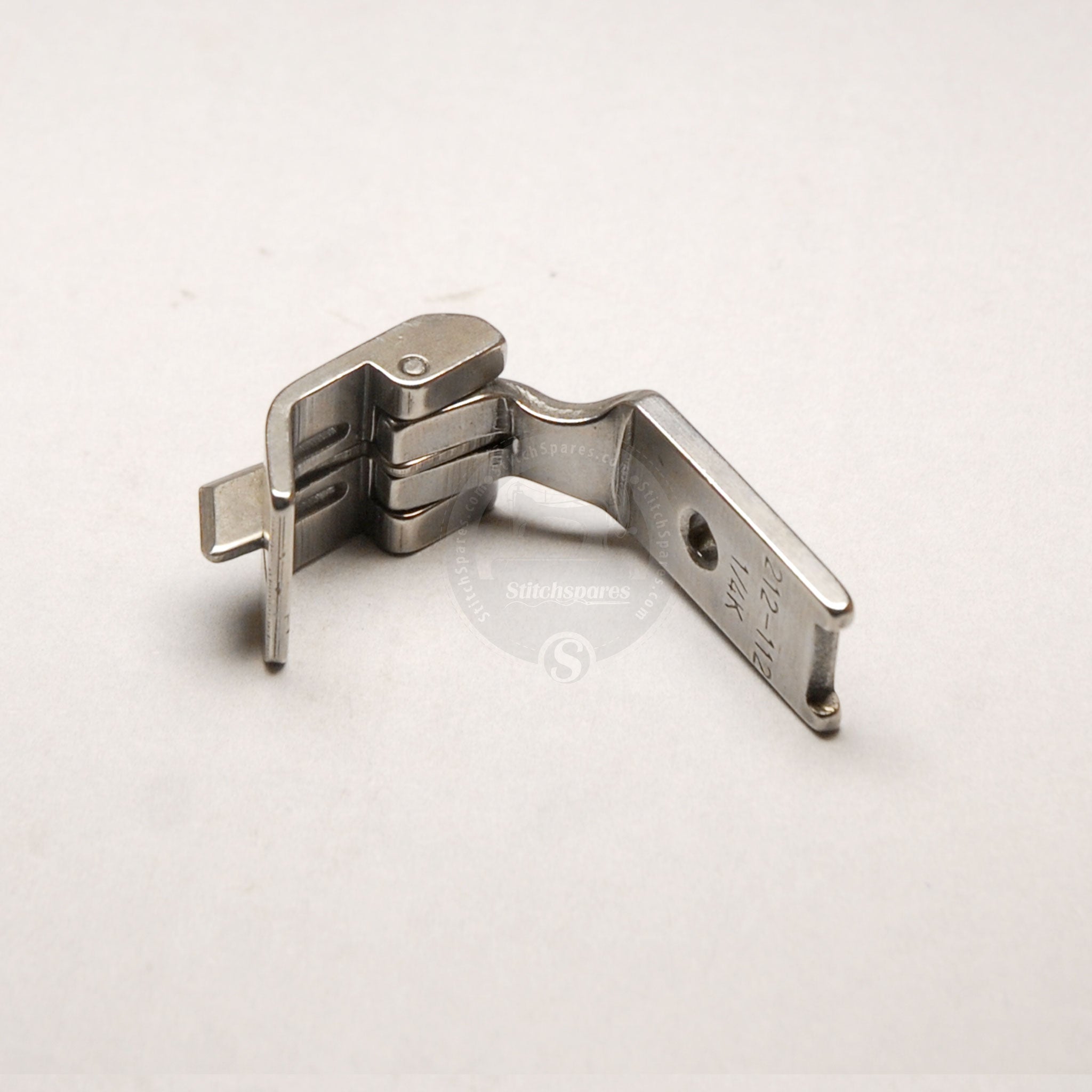 212-112K 14 Double Needle Center Edge Guide Presser Foot For Sewing Machine