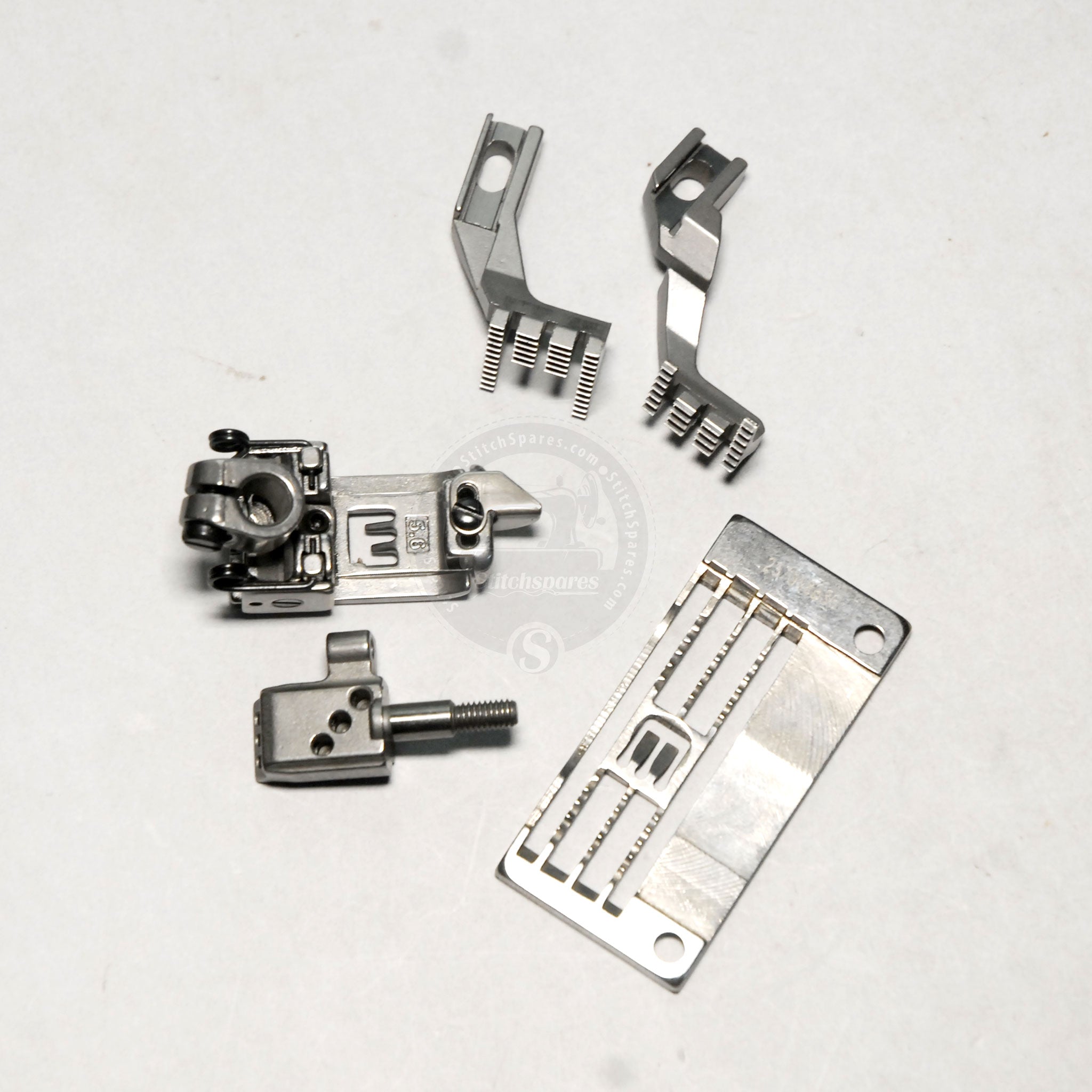 257018B56 Gauge Set Pegasus Flatbed Interlock ( Flatlock ) Machine Spare Part