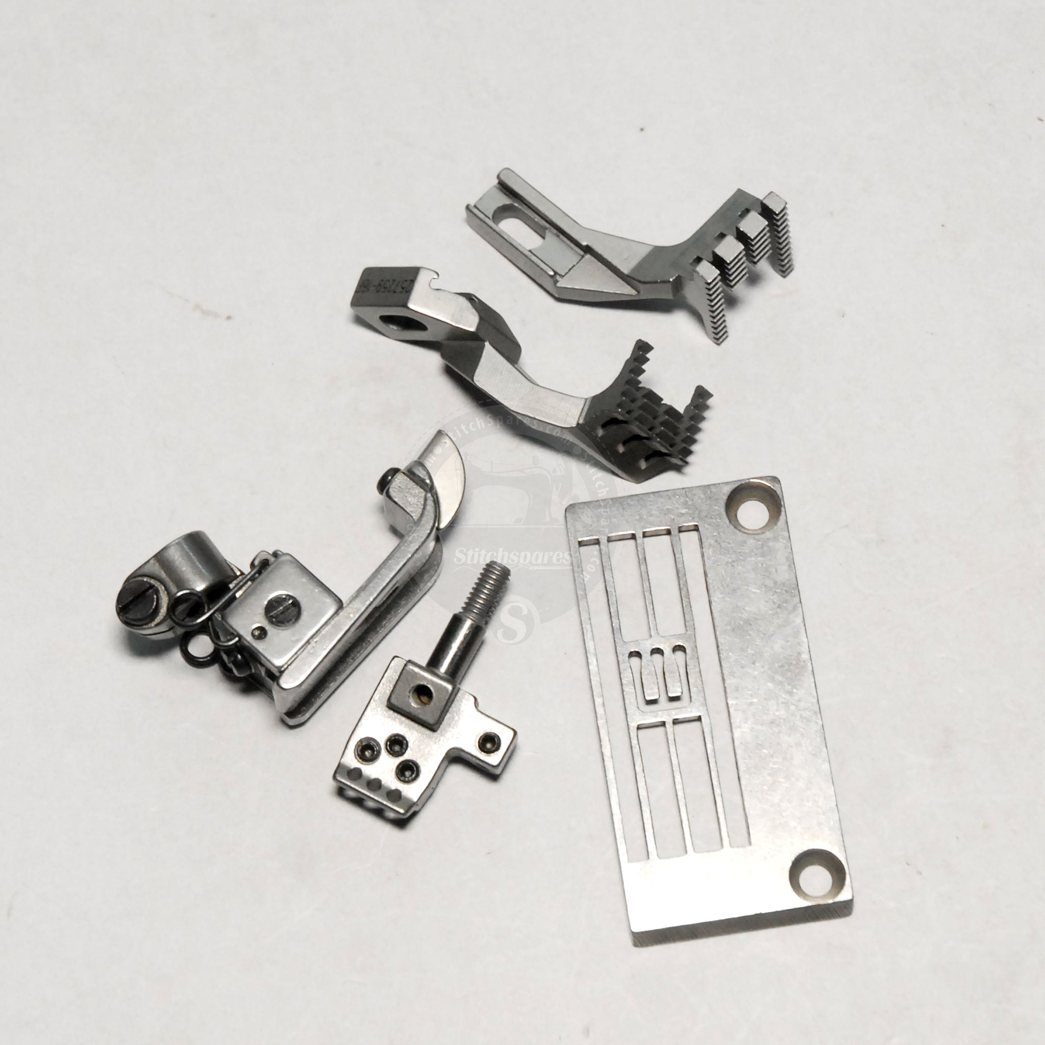 257018B56 Gauge Set Pegasus Flatbed Interlock ( Flatlock ) Machine Spare Part