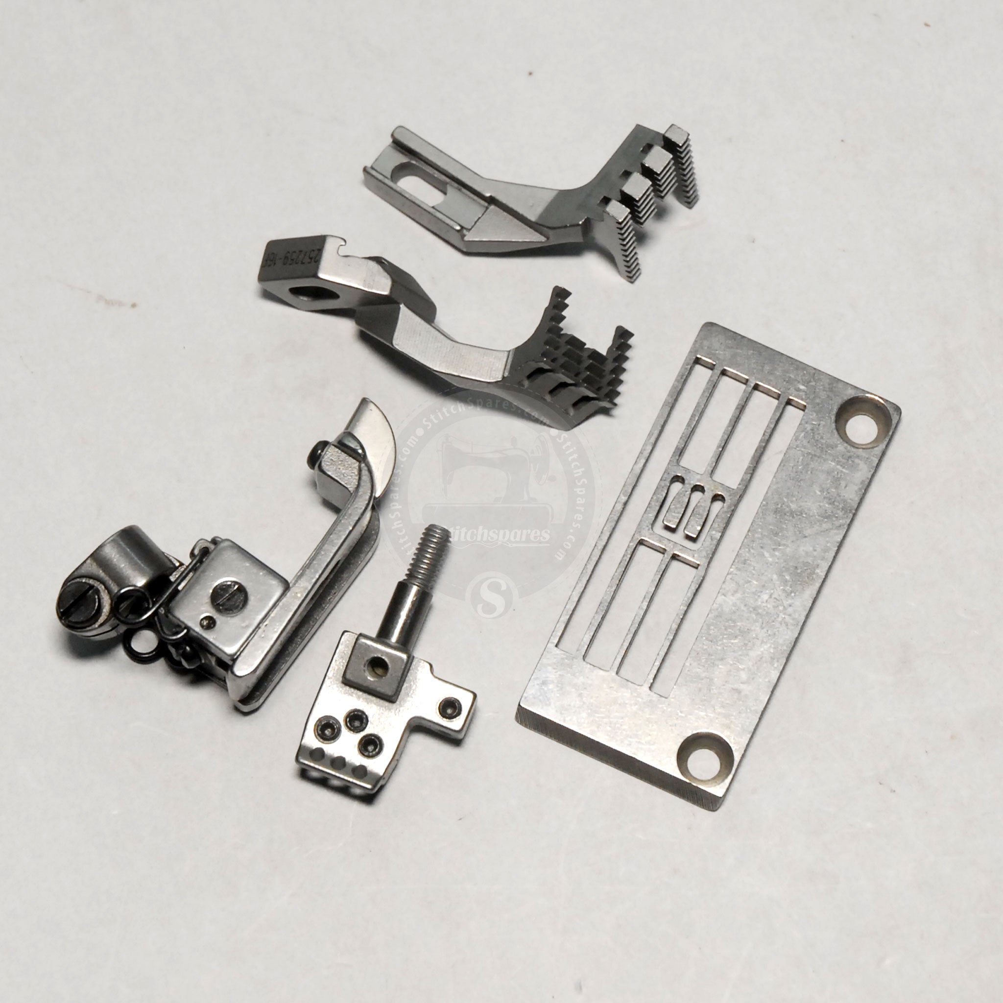 257018B56 Gauge Set Pegasus Flatbed Interlock ( Flatlock ) Machine Spare Part