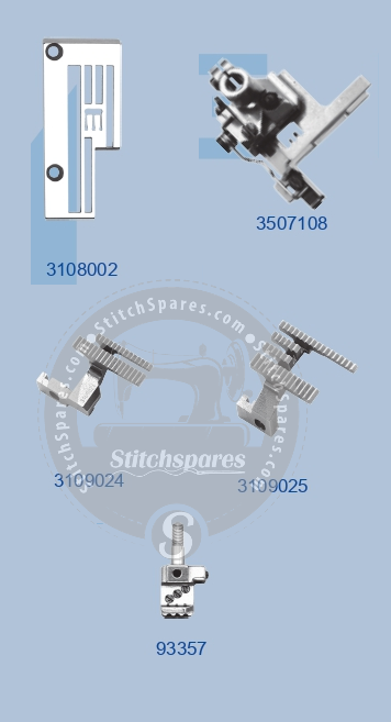 3108002 GAUGE SET YAMATO VG-2735-156M (3×5.6) SEWING MACHINE