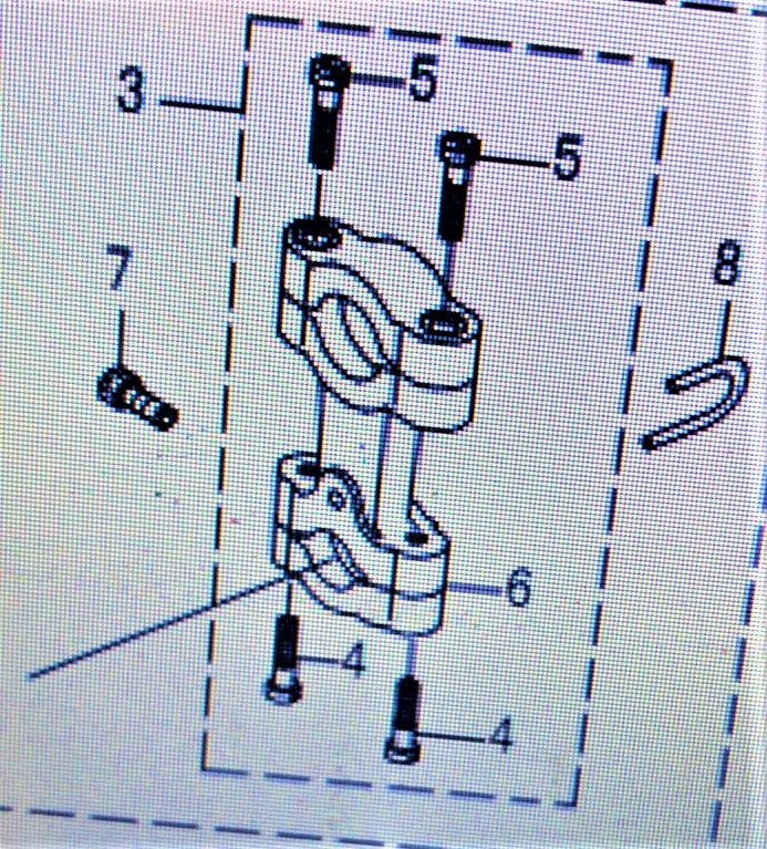 #40159689 / #401-59689 BALL CONNECTING ROD  JUKI MO-6800 Industrial Overlock Machine Spare Parts
