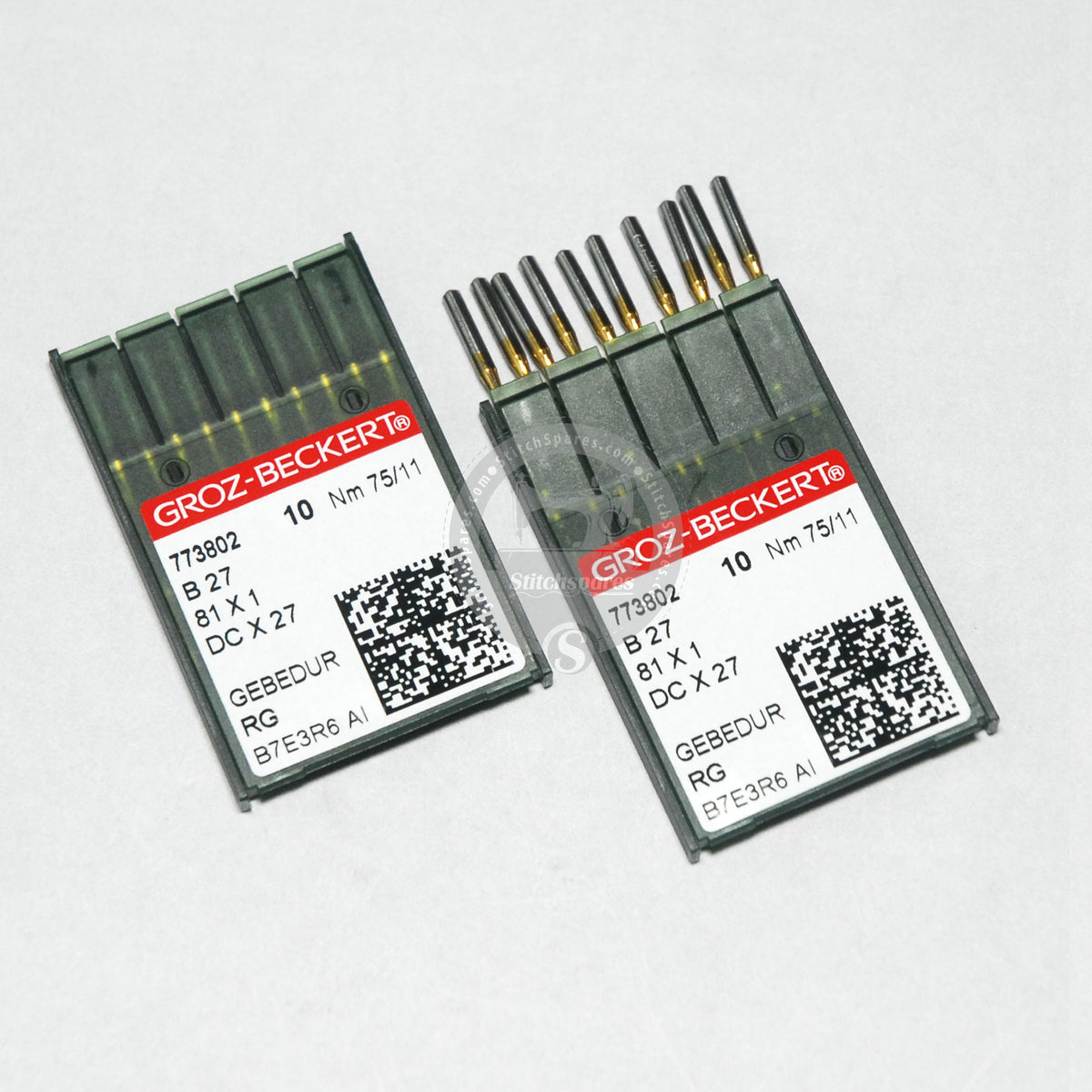 B27 / 81X1 / DCX27 GEBEDUR 75/11 (GOLDEN Tip Titenium Coated)Groz