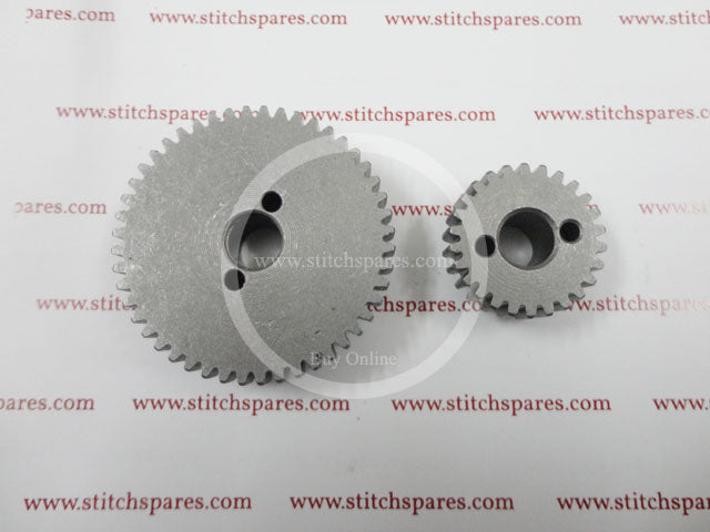 B2944-761-000/B2945-761-000 Spur Gear Set 252 X 74 Juki Button Holing Machine Spare Part