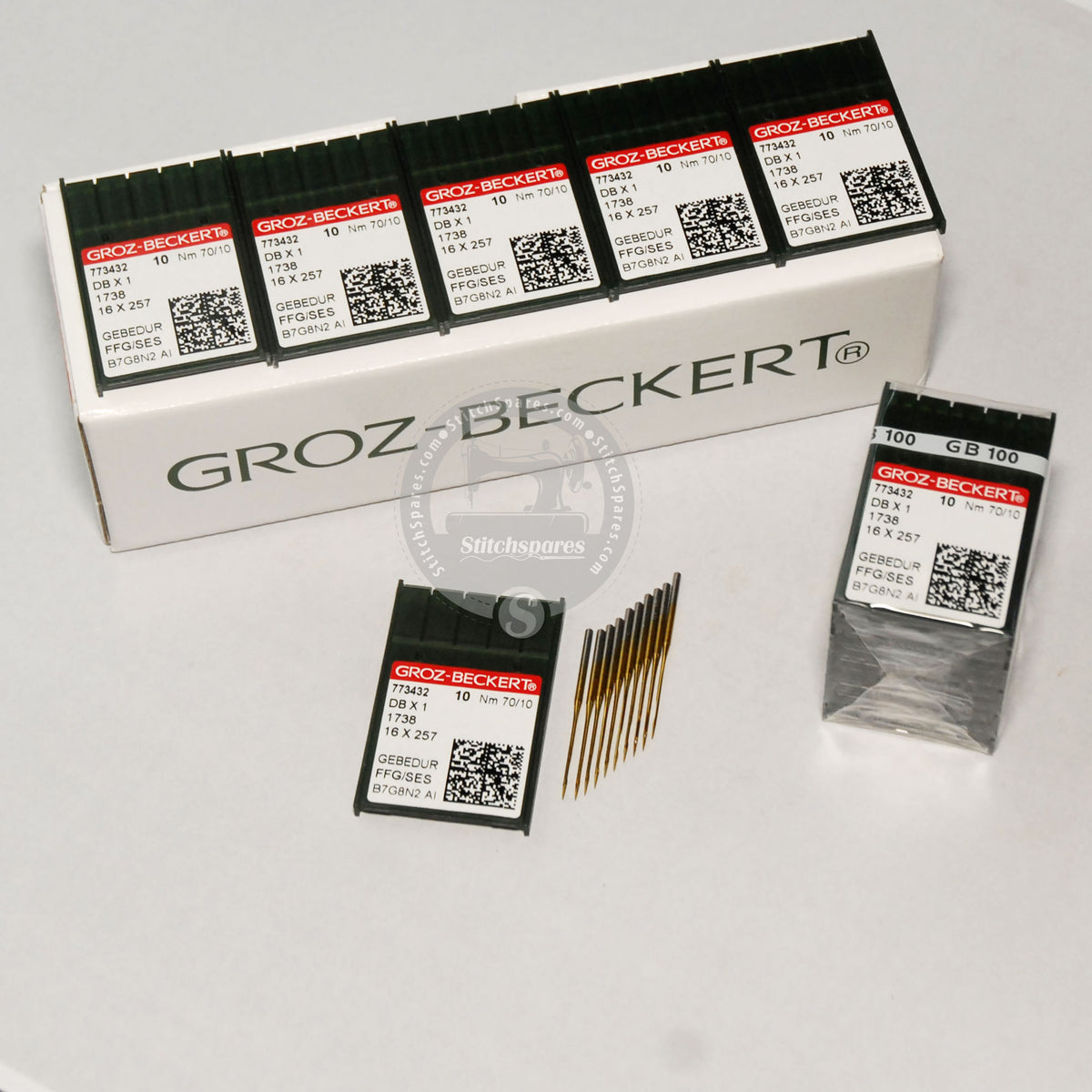 DBX1 / 1738 / 16X257 GEBEDUR 70/10 Groz Beckert Sewing Machine