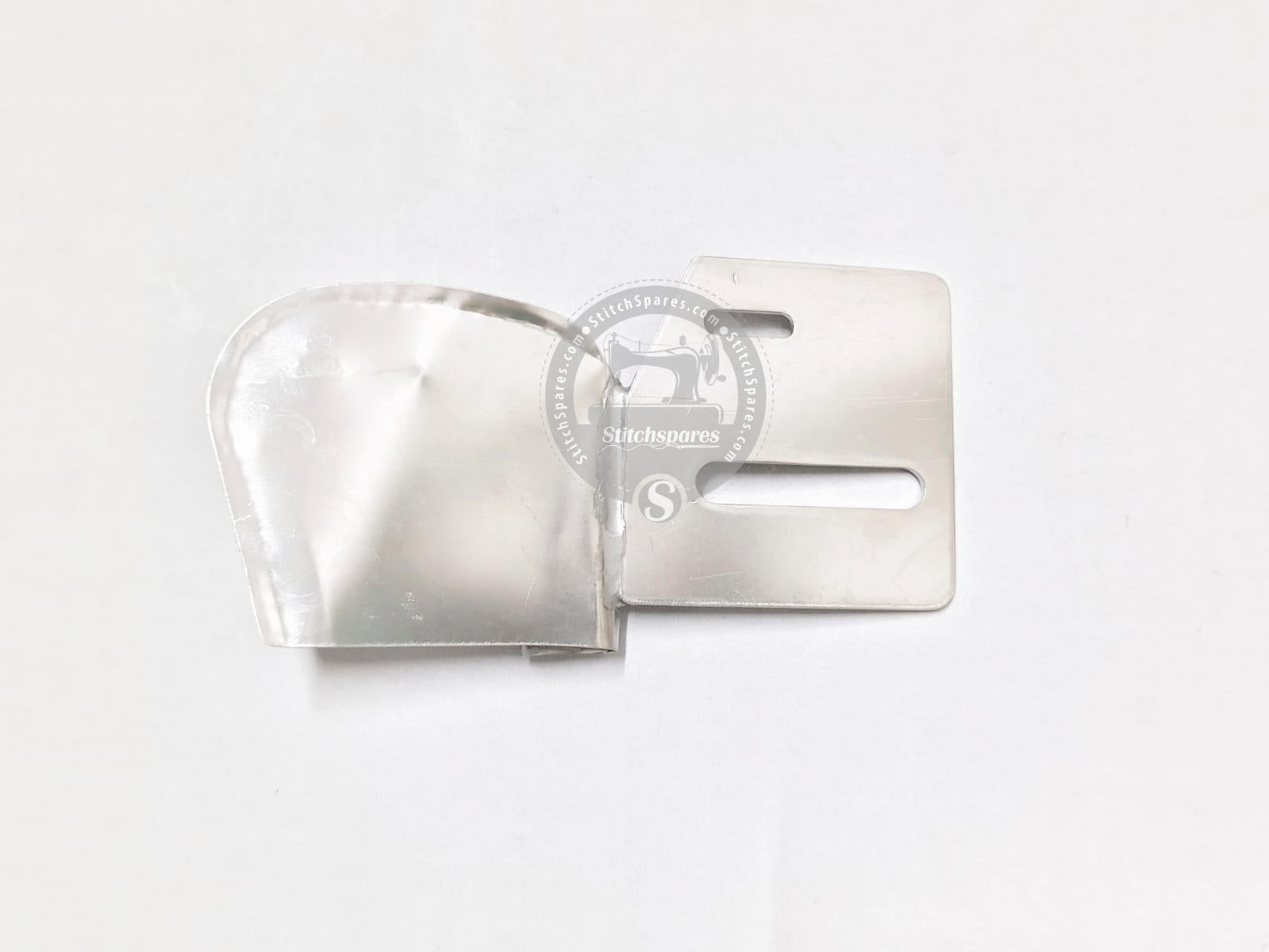 F203 3/4'' Top Center Plait Hemmer Folder / Binder for 2 or 4 Needle Placket Machine