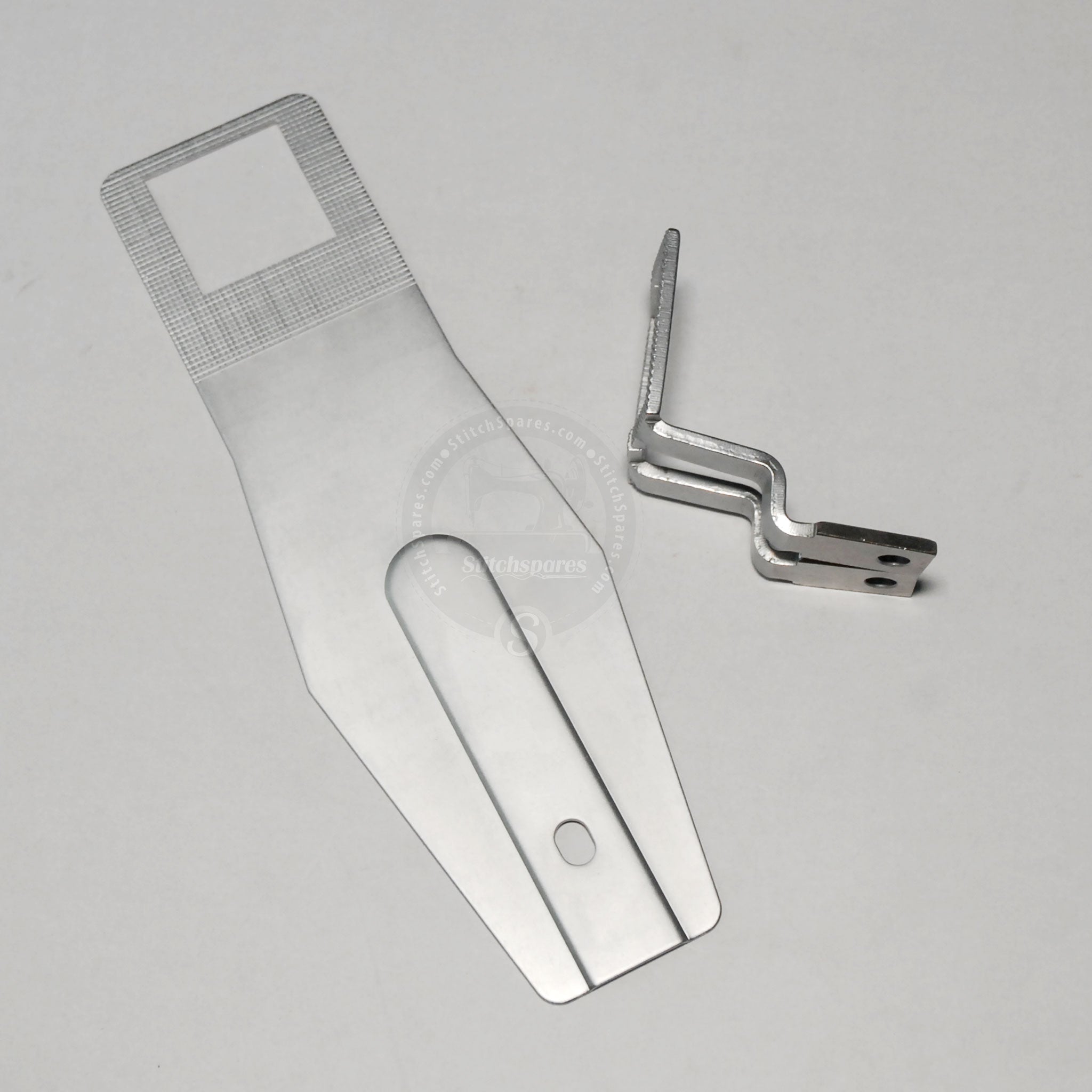 Feed Plate / Work Clamp Size 35 mm x 35 mm For Juki LK-1900 , LK-1900A ,  LK-1900B Computerized Bartek Machine  Size: 1-3/8