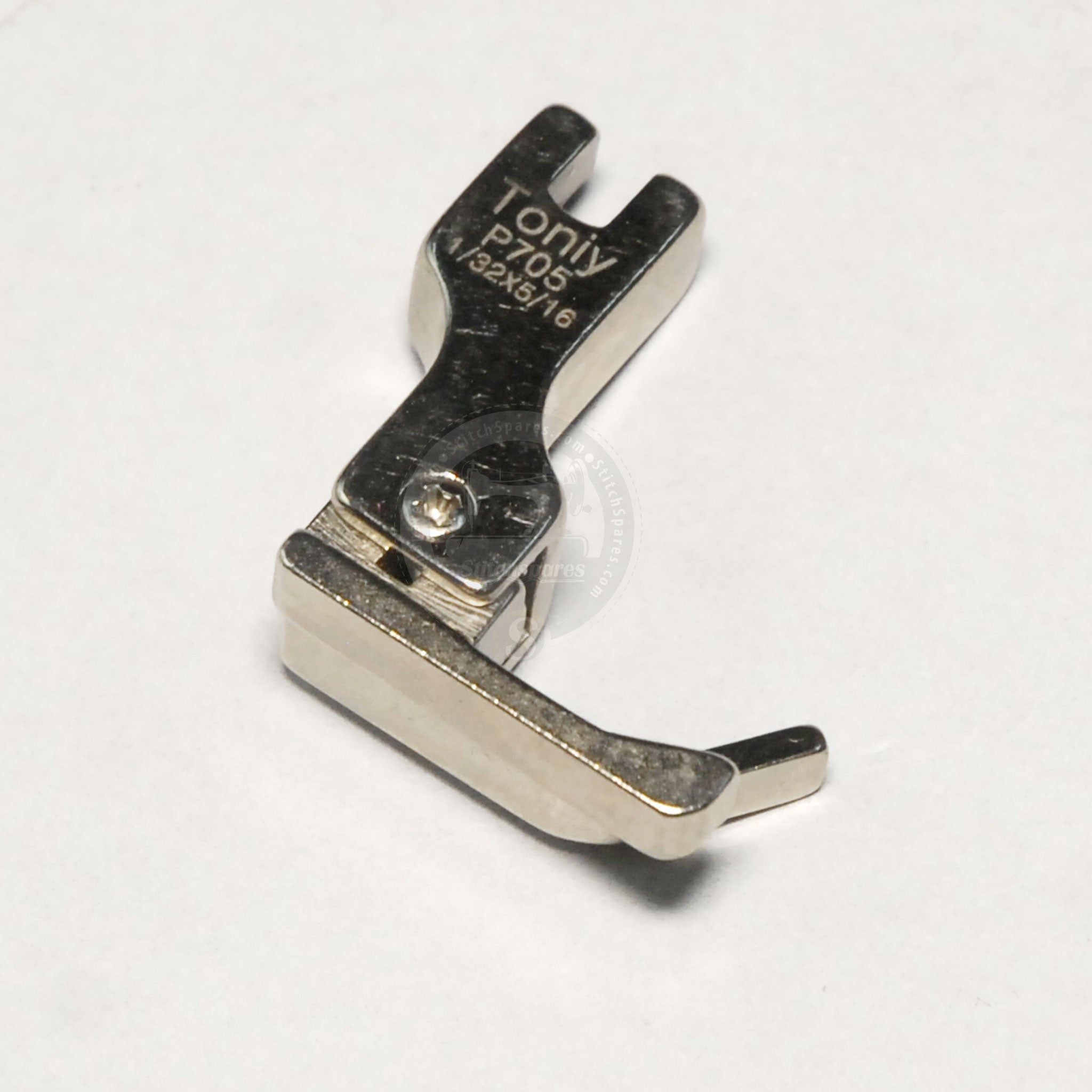 P705 132X 516 Left Compensated Pressure Foot (For Folder) Single Needle Lock-Stitch Machine