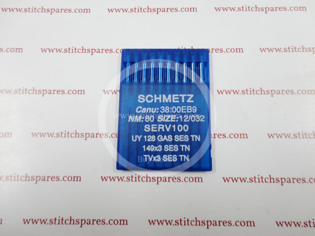 UY 128 GAS SES TN / 149X3 SES TN / TVX3 SES TN SERV100 SCHMETZ Sewing Machine Needles For Flat Lock/ Flat Seamer Machine