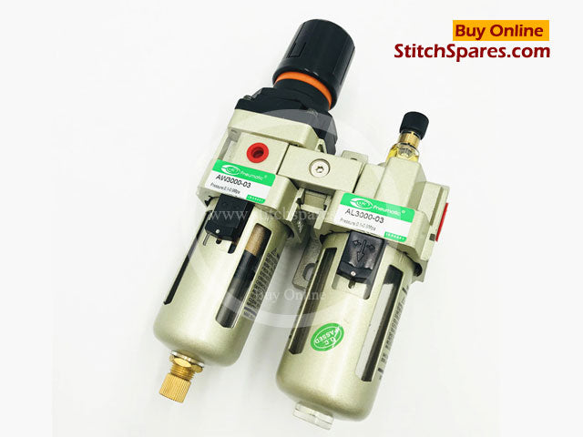 Air Regulator With Lubricator For Ngai Shing NS-47U Snap Attaching Machine