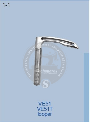 VE51, VE51T LOOPER SIRUBA VC008-13-17-23 SEWING MACHINE SPARE PARTS