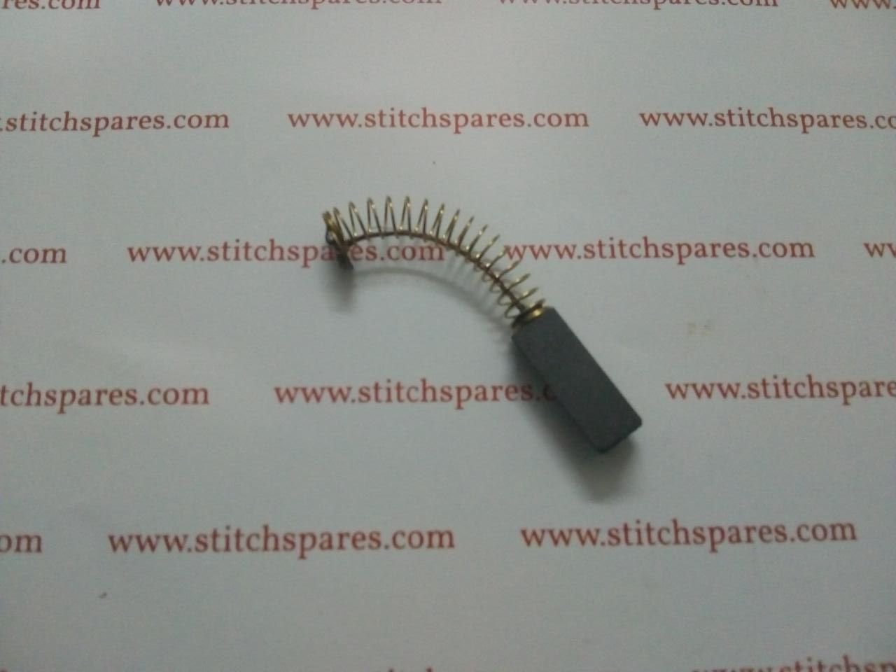 Carbón de primavera para cortadora de tela de cuchillo redondo.