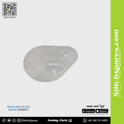 035232 Gasket NEWLONG DN-2HS,DN-2W Two-Needle FIBC Bag Closing Sewing Machine