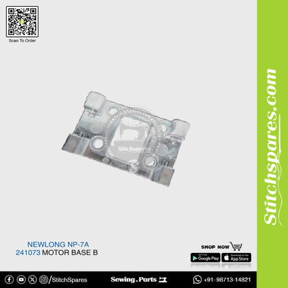 241073 Crepe Tape Bracket (70Mm) NEWLONG NP-7A Bag Closer Sewing Machine Spare Part
